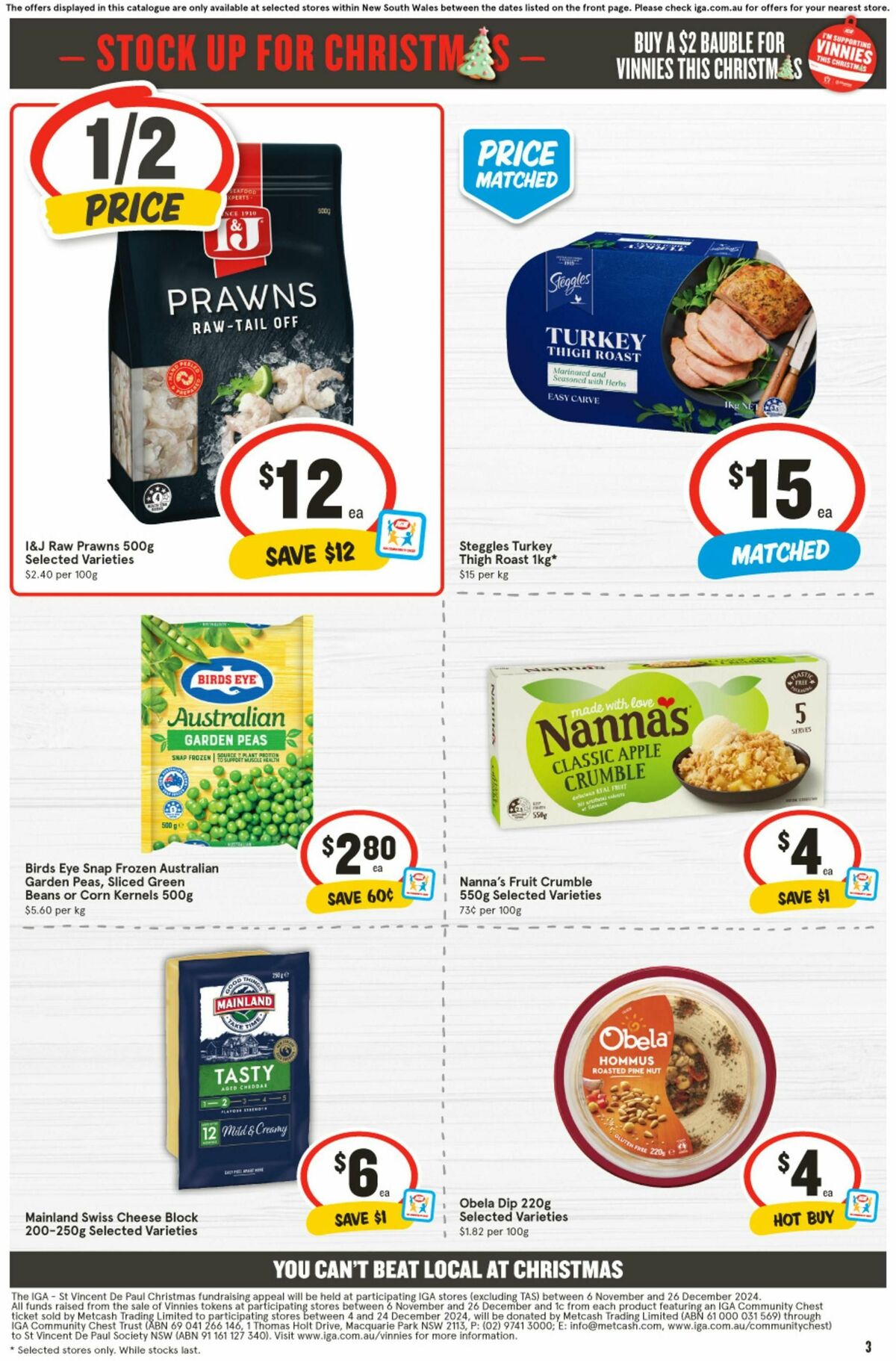 IGA Catalogues from 11 December