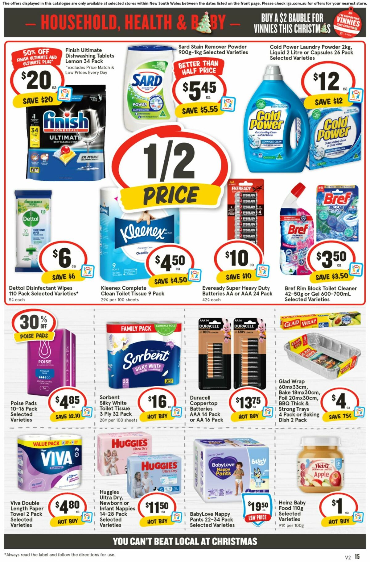 IGA Catalogues from 18 December