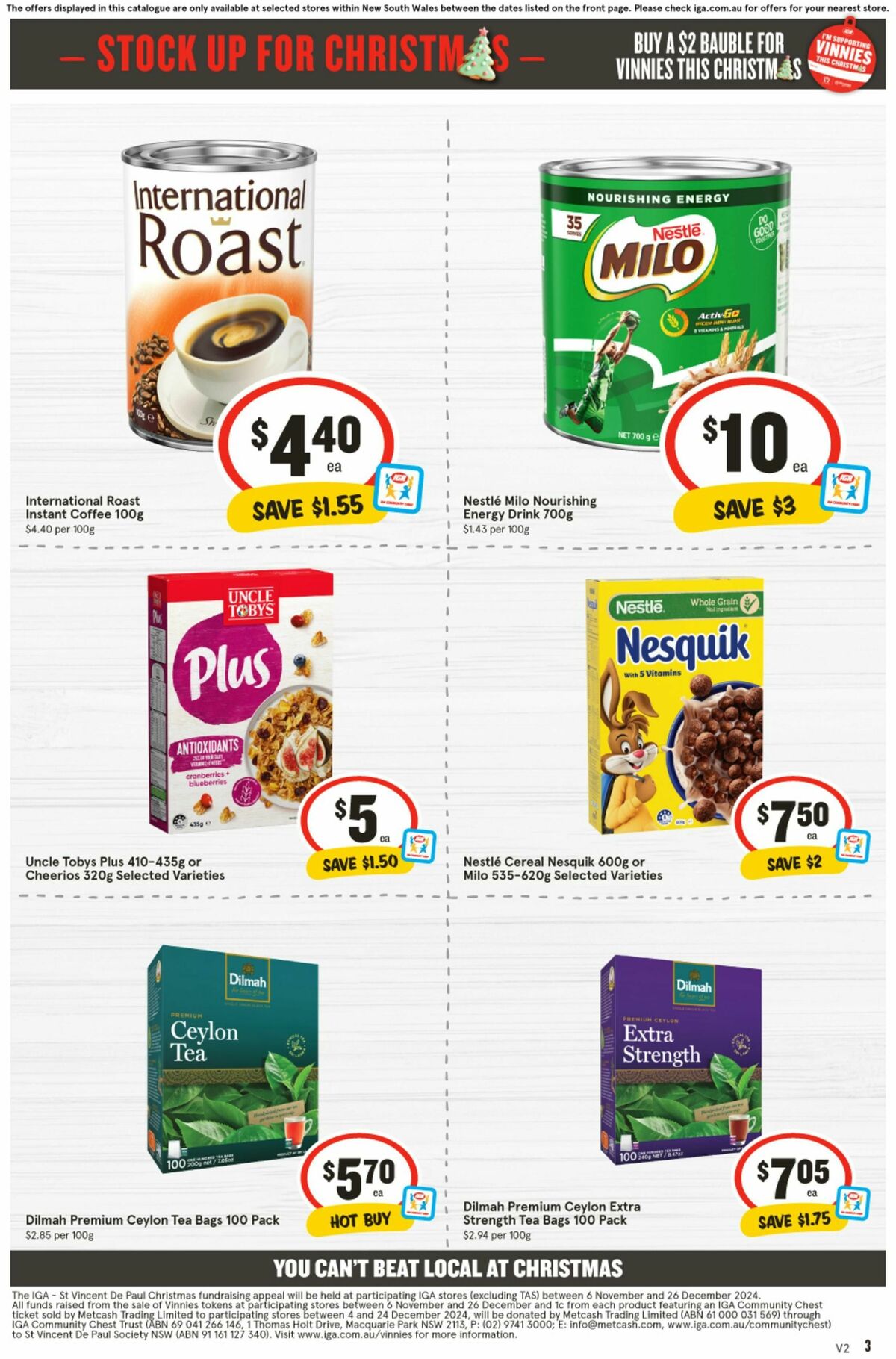 IGA Catalogues from 18 December