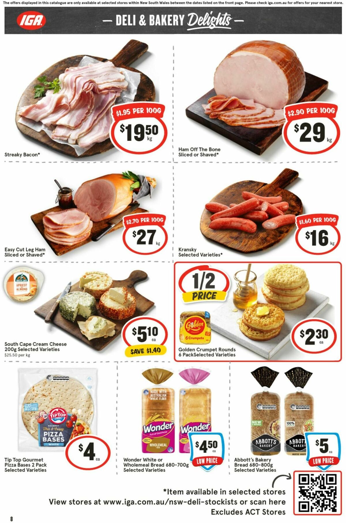 IGA Catalogues from 1 January