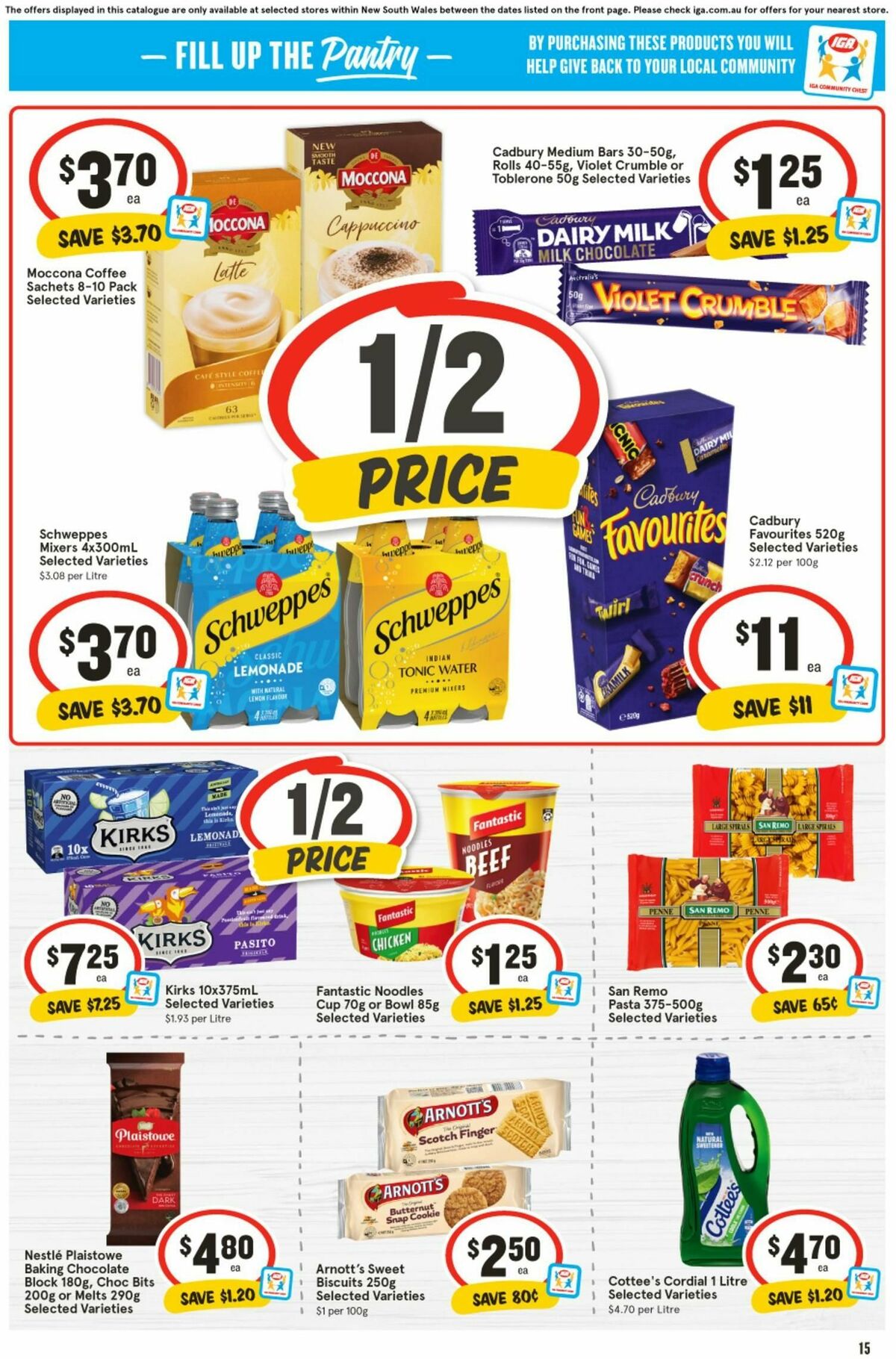 IGA Catalogues from 22 January