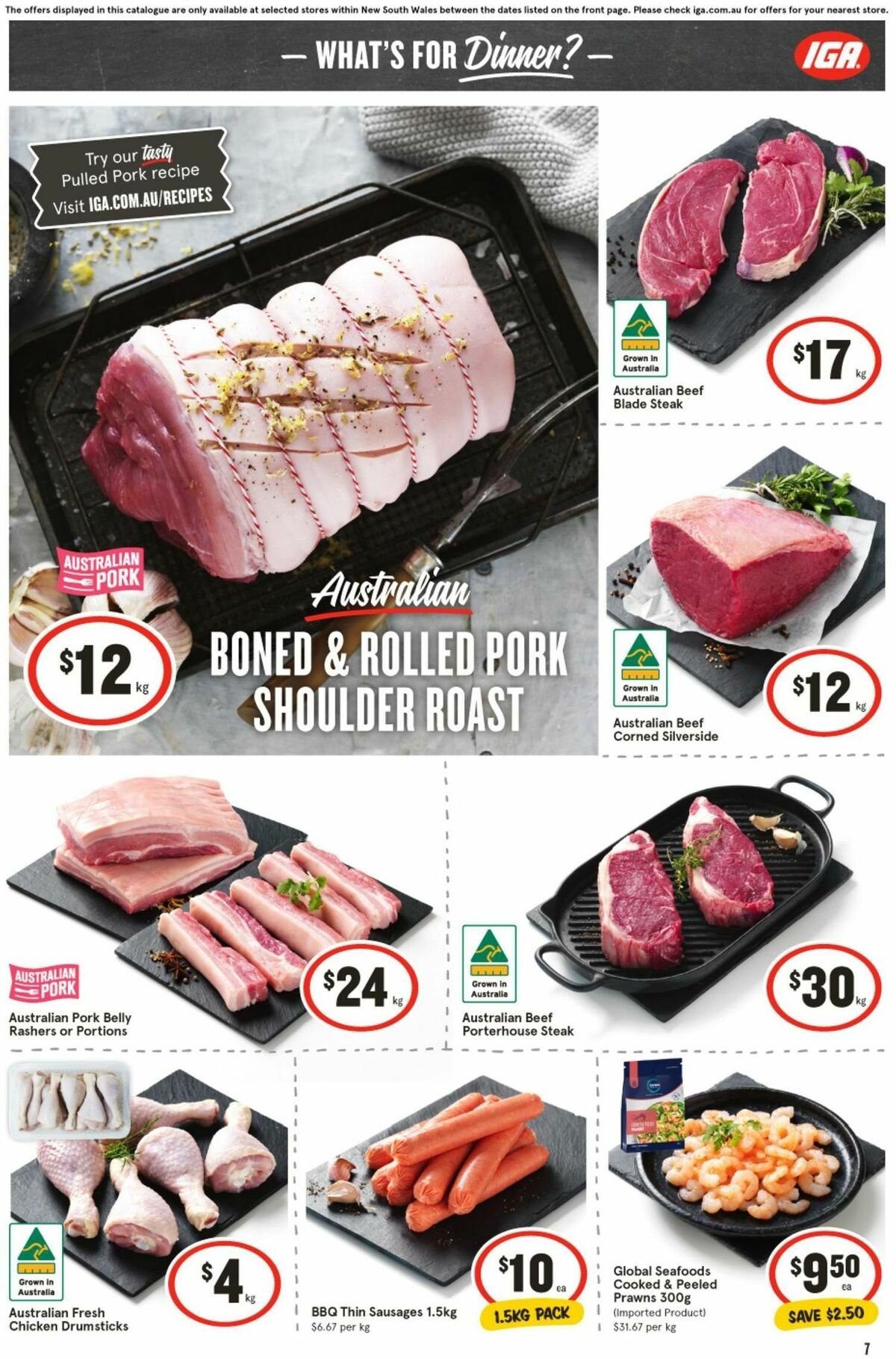 IGA Catalogues from 22 January