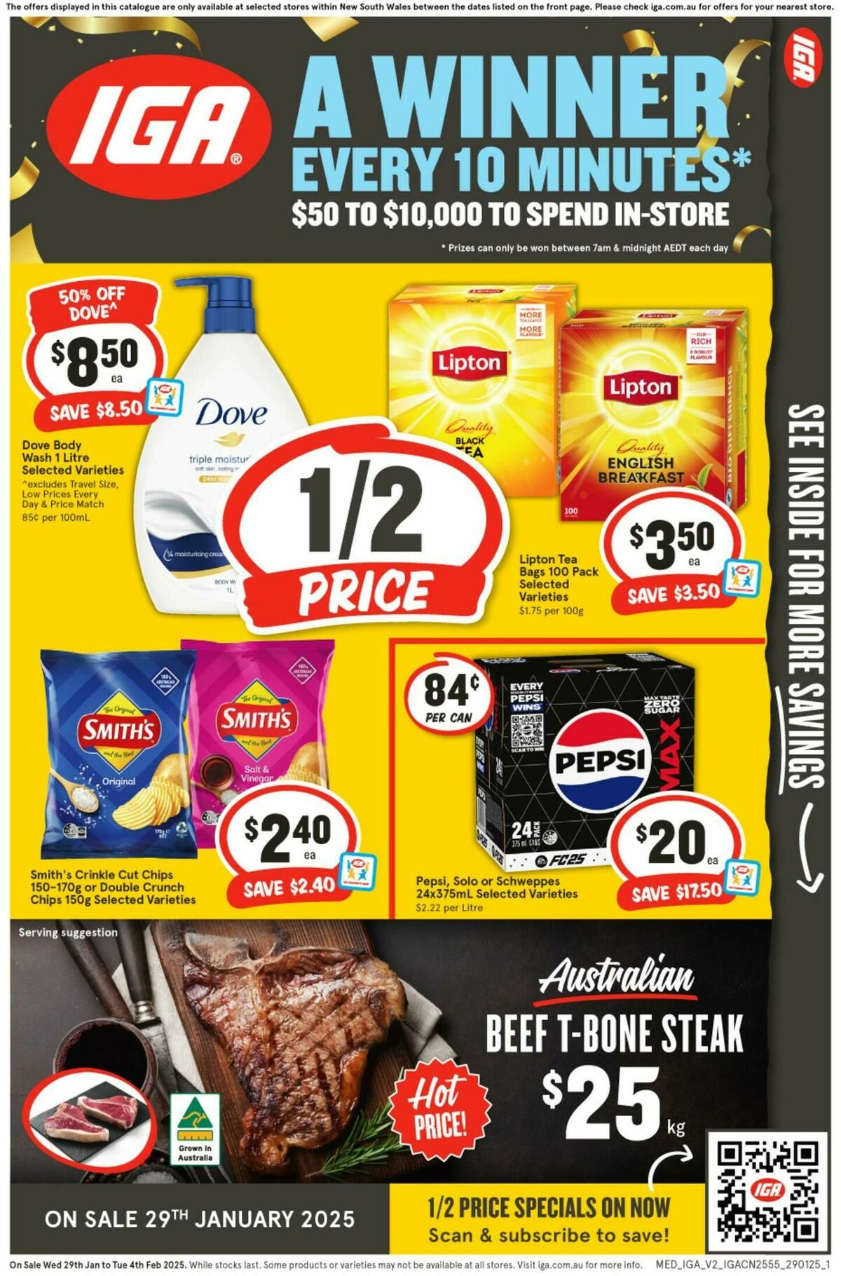 IGA Catalogues from 29 January