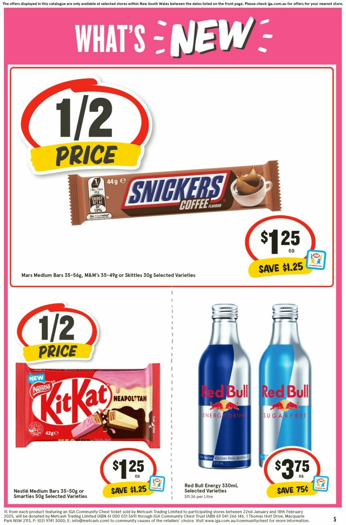 IGA Catalogues from 29 January