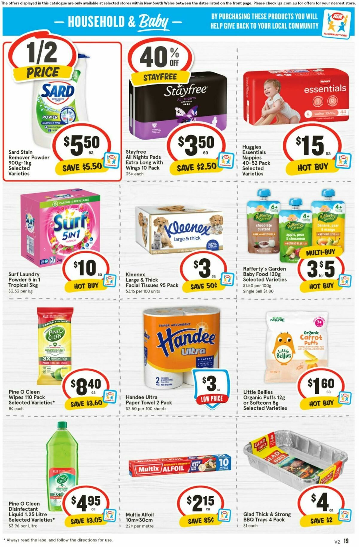 IGA Catalogues from 5 February