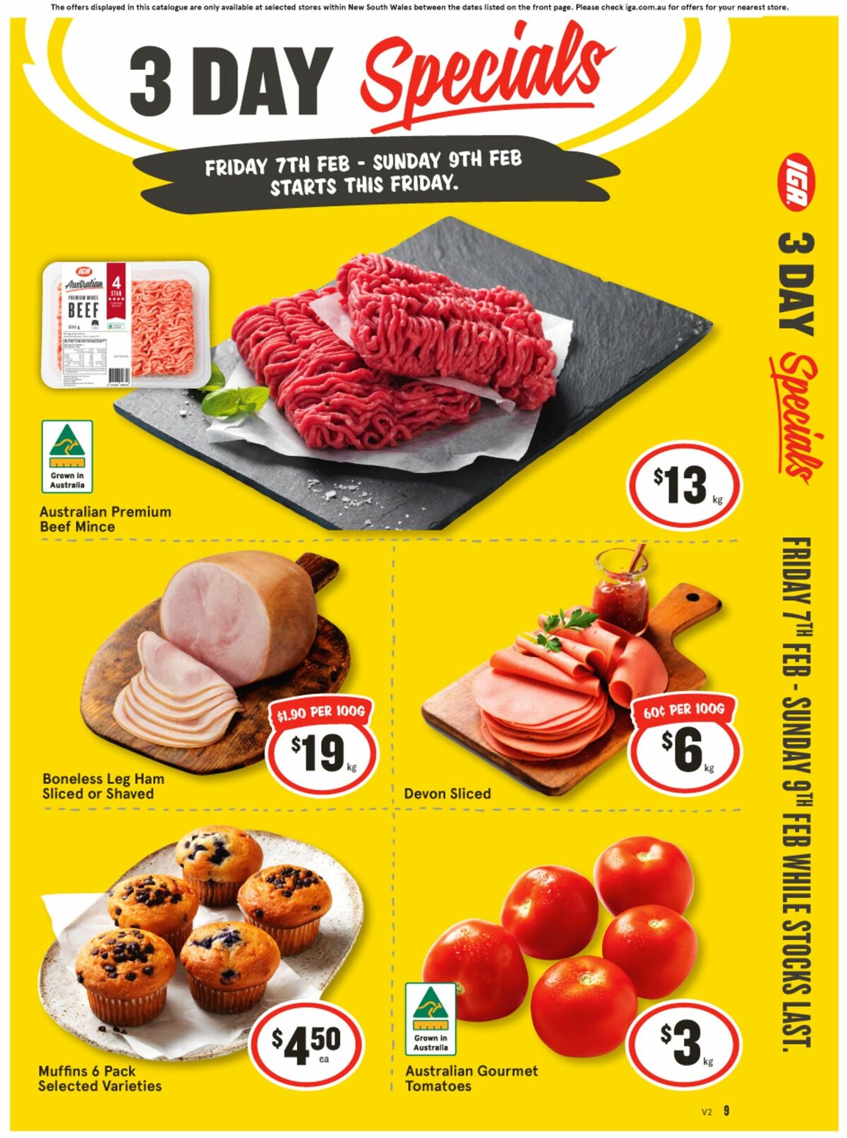 IGA 3-Day Sale Catalogues from 7 February