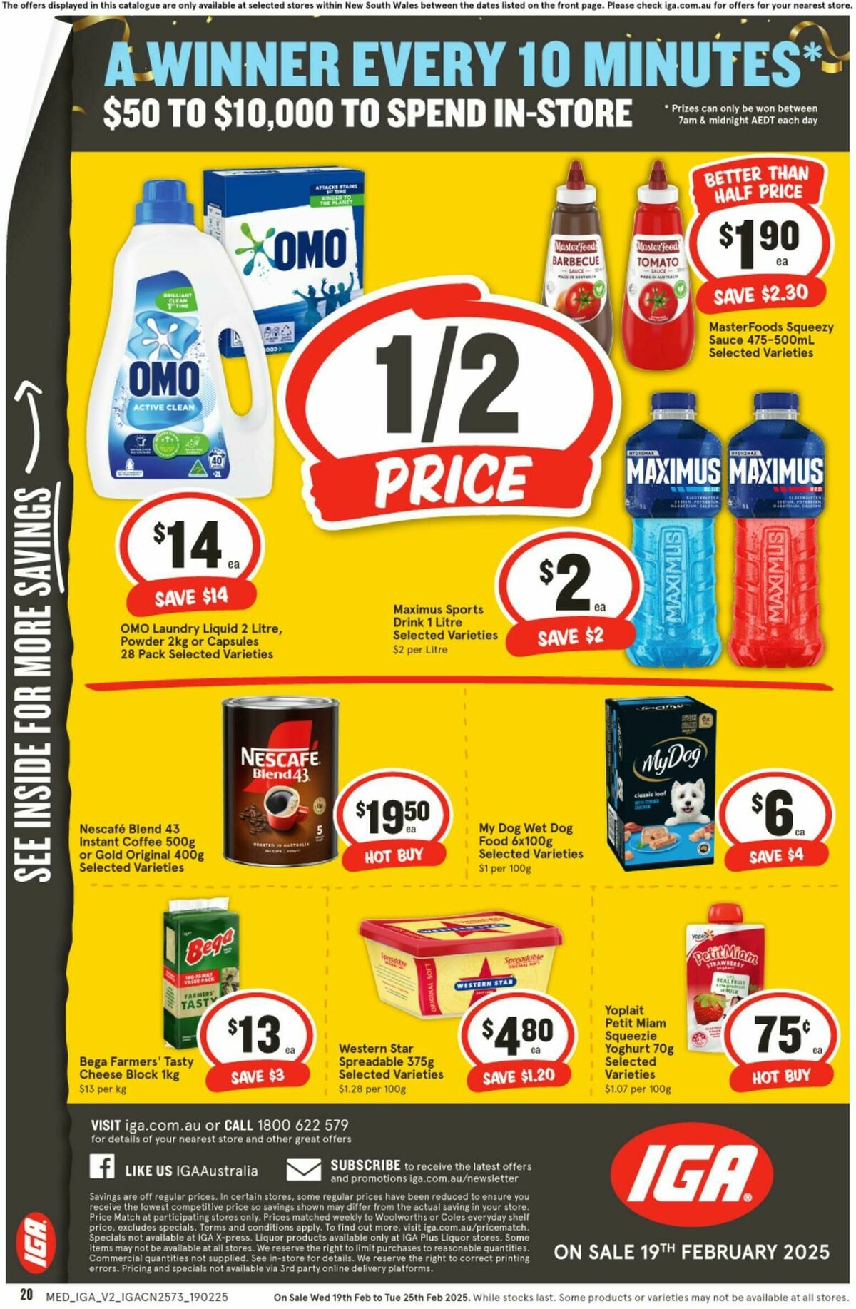 IGA Catalogues from 19 February