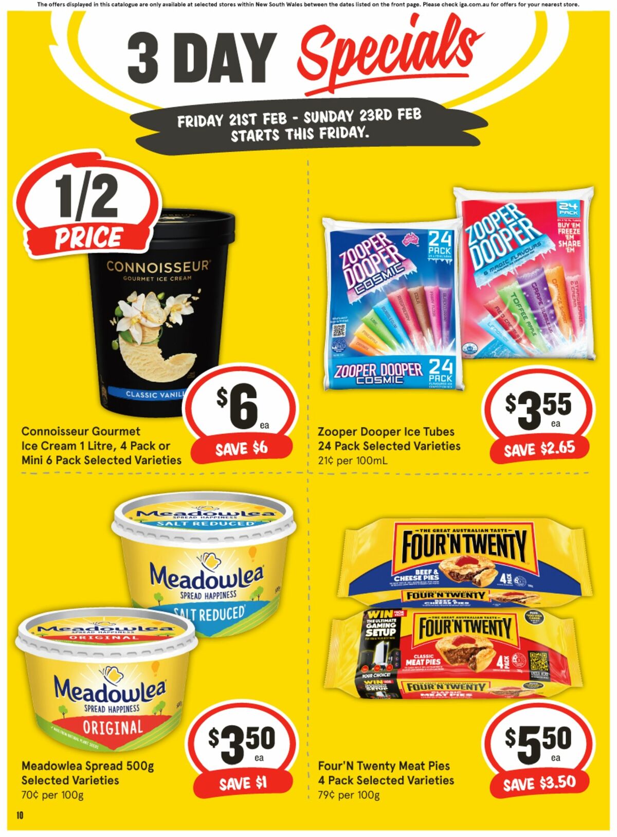 IGA 3-Day Sale Catalogues from 21 February