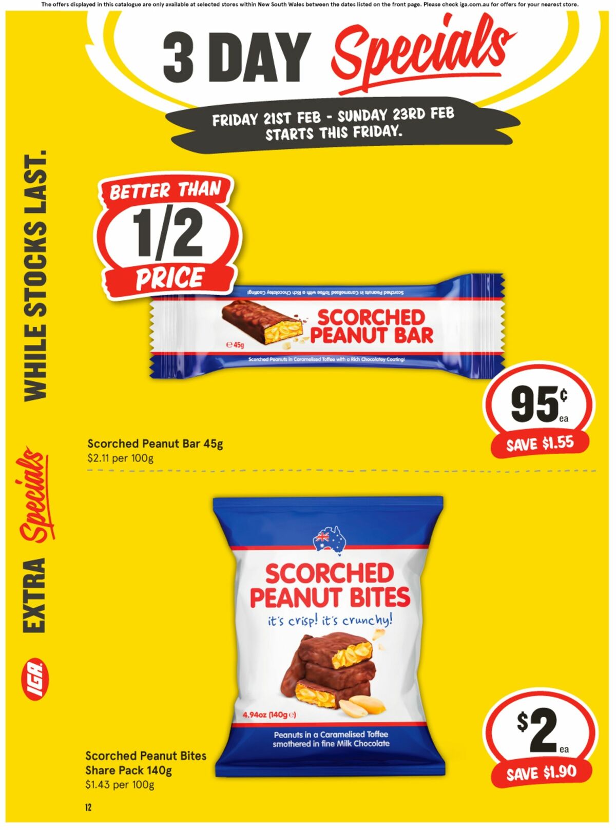 IGA 3-Day Sale Catalogues from 21 February