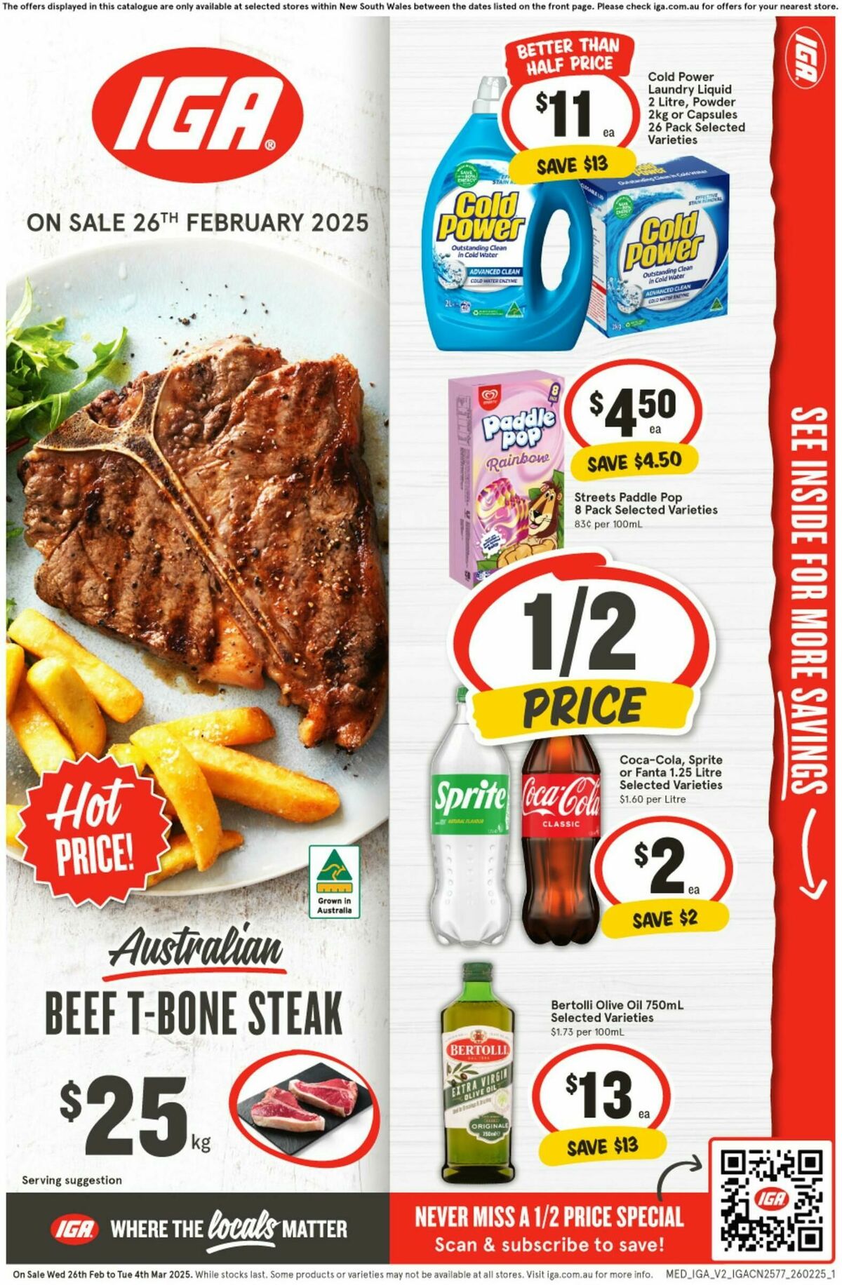IGA Catalogues from 26 February
