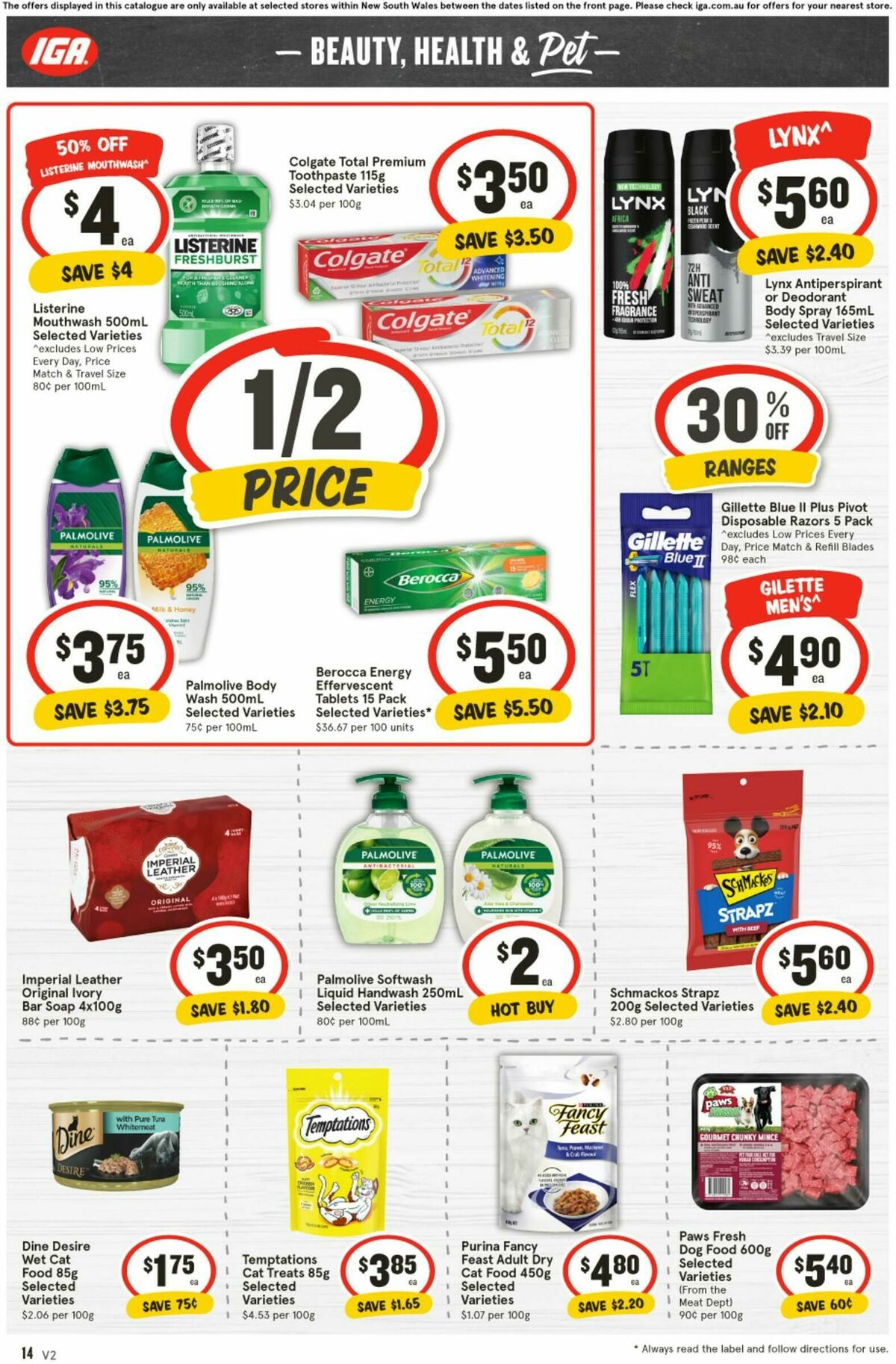 IGA Catalogues from 26 February