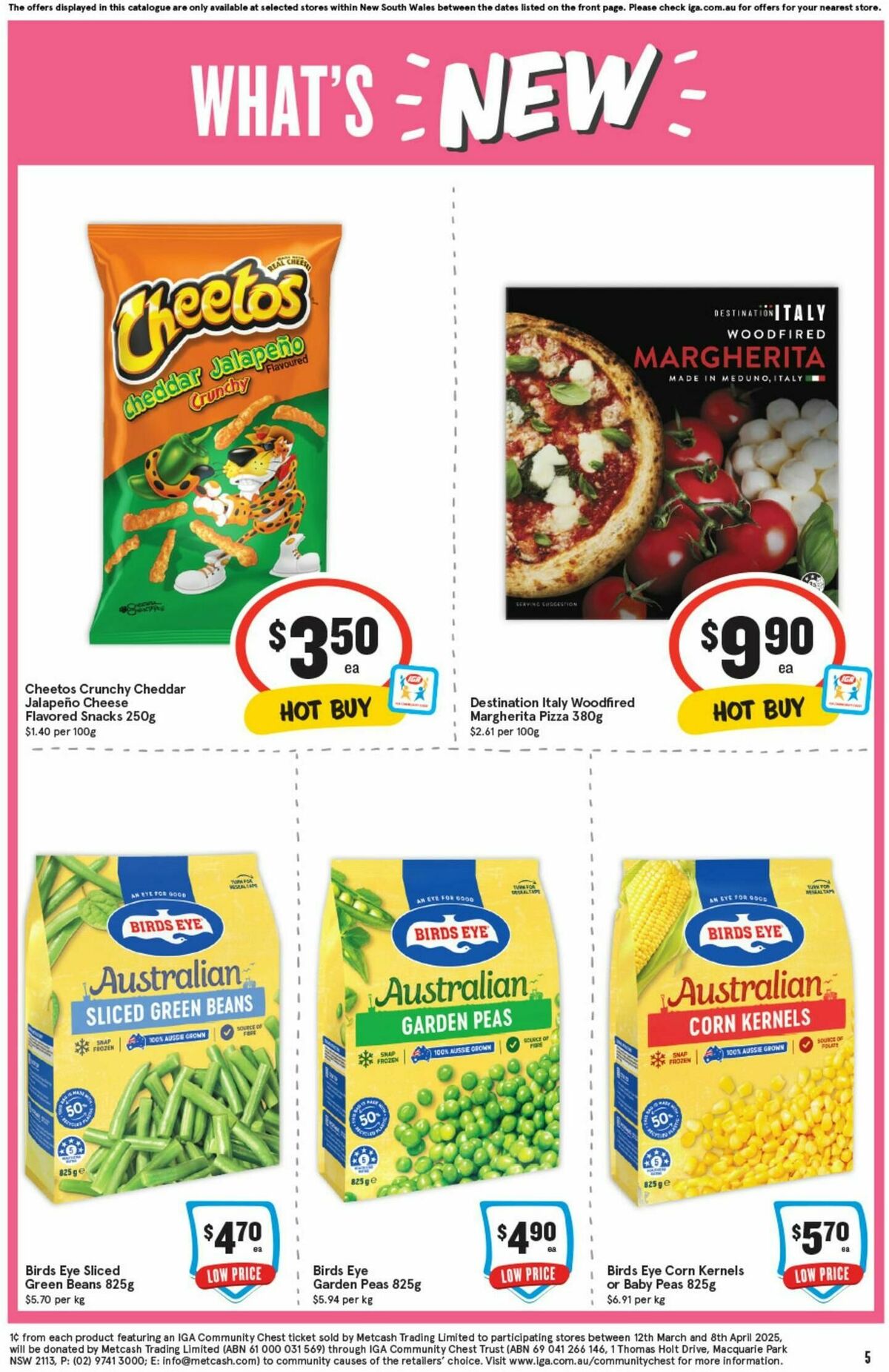 IGA Catalogues from 12 March