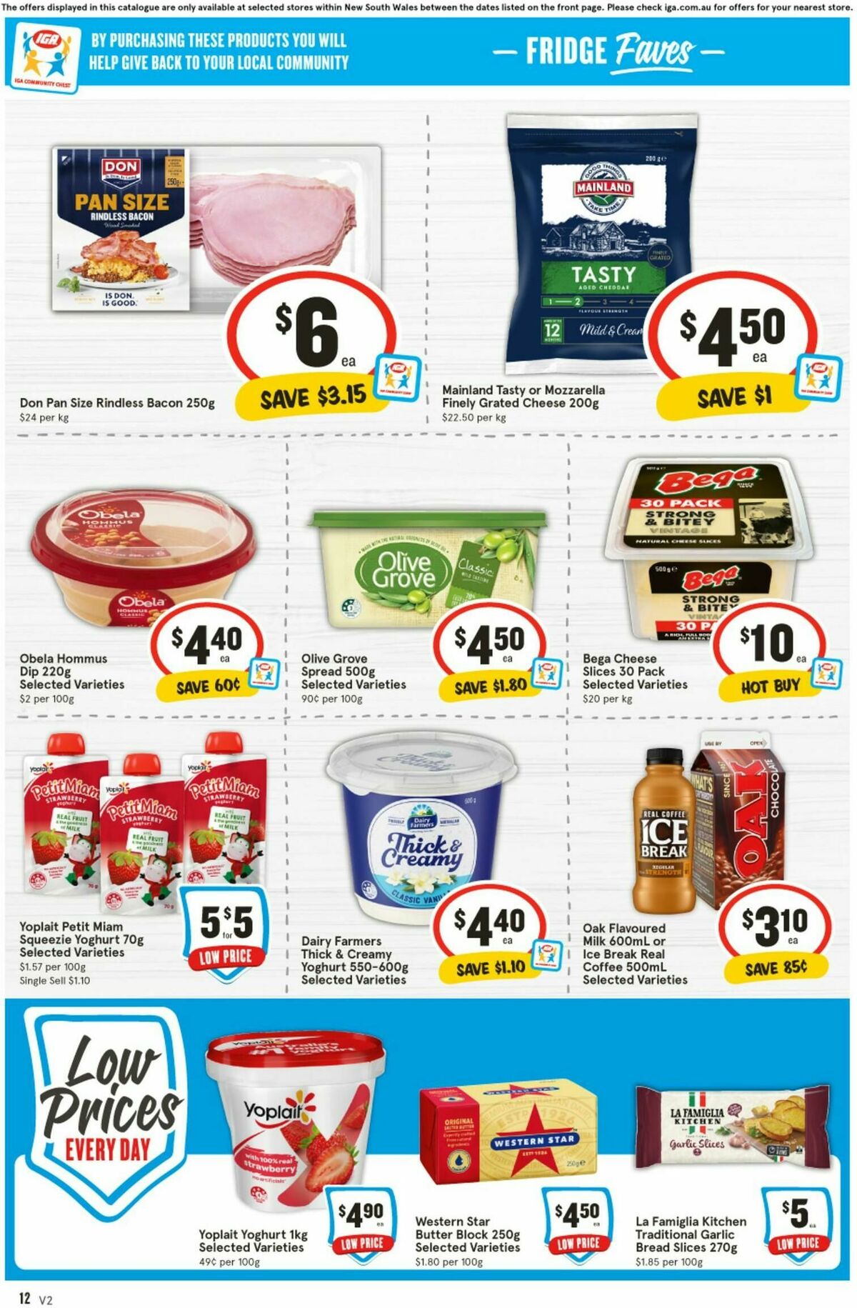 IGA Catalogues from 19 March