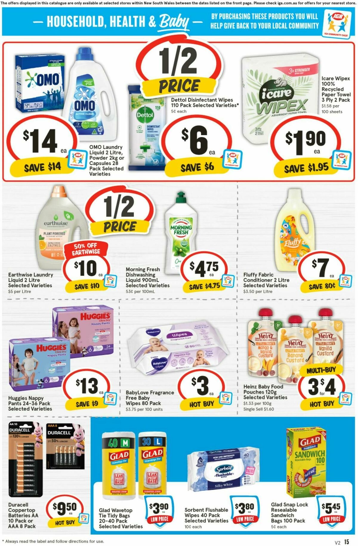 IGA Catalogues from 19 March