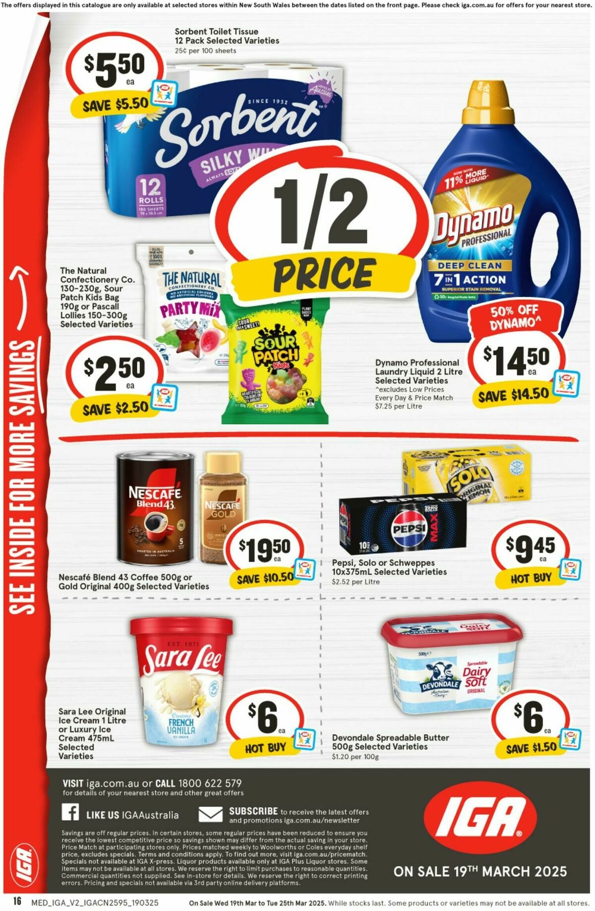 IGA Catalogues from 19 March