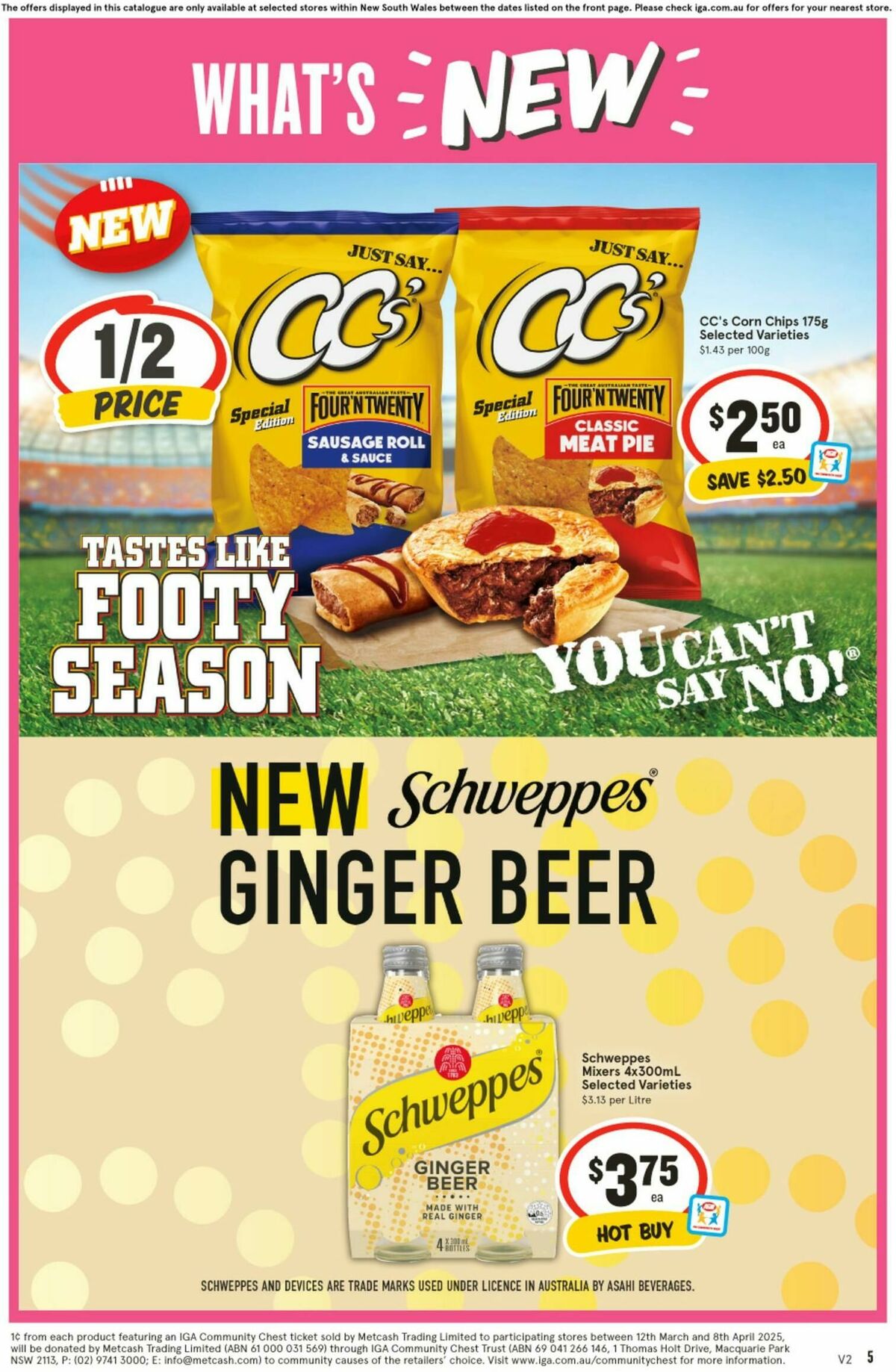 IGA Catalogues from 19 March