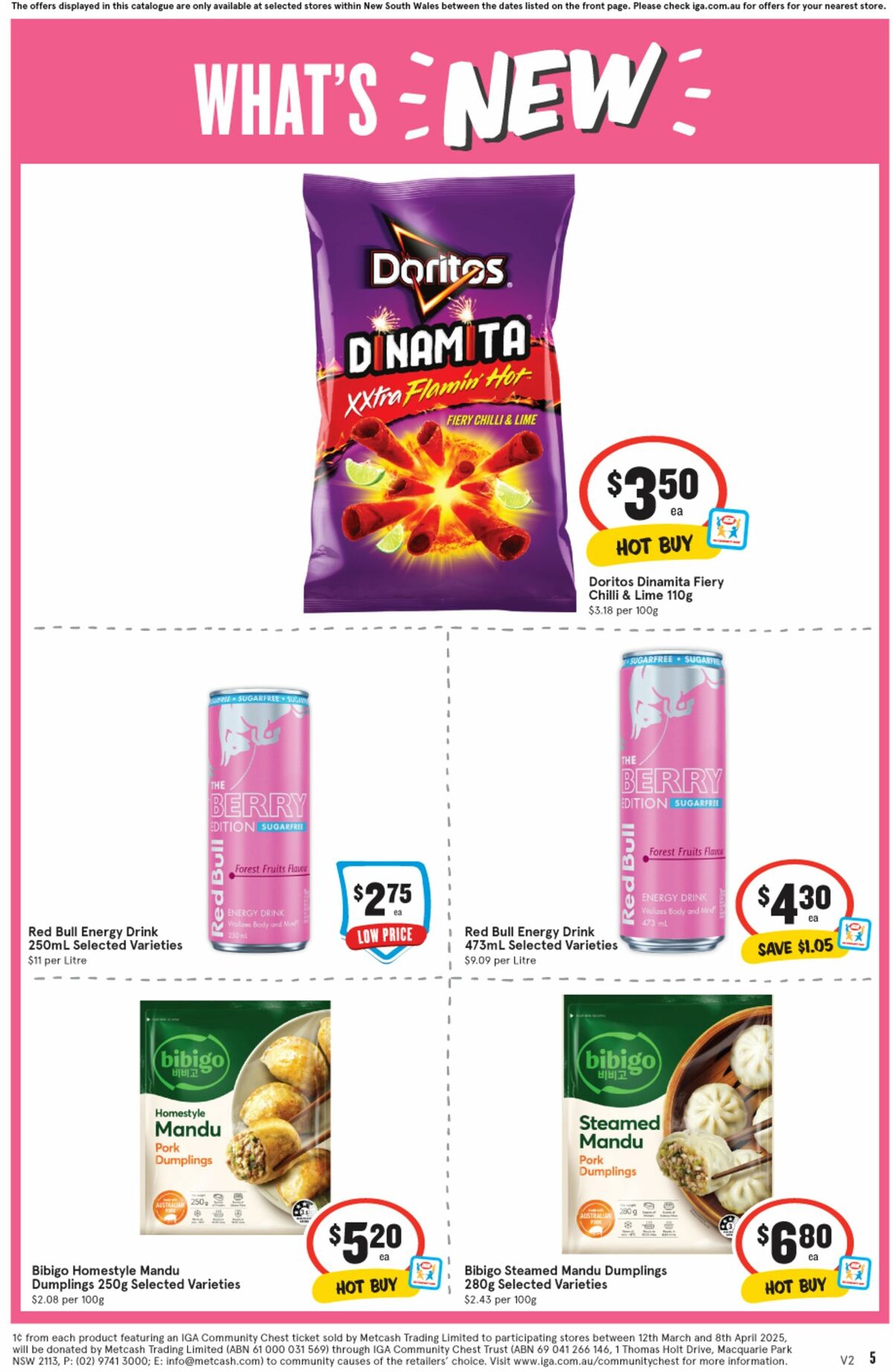 IGA Catalogues from 26 March