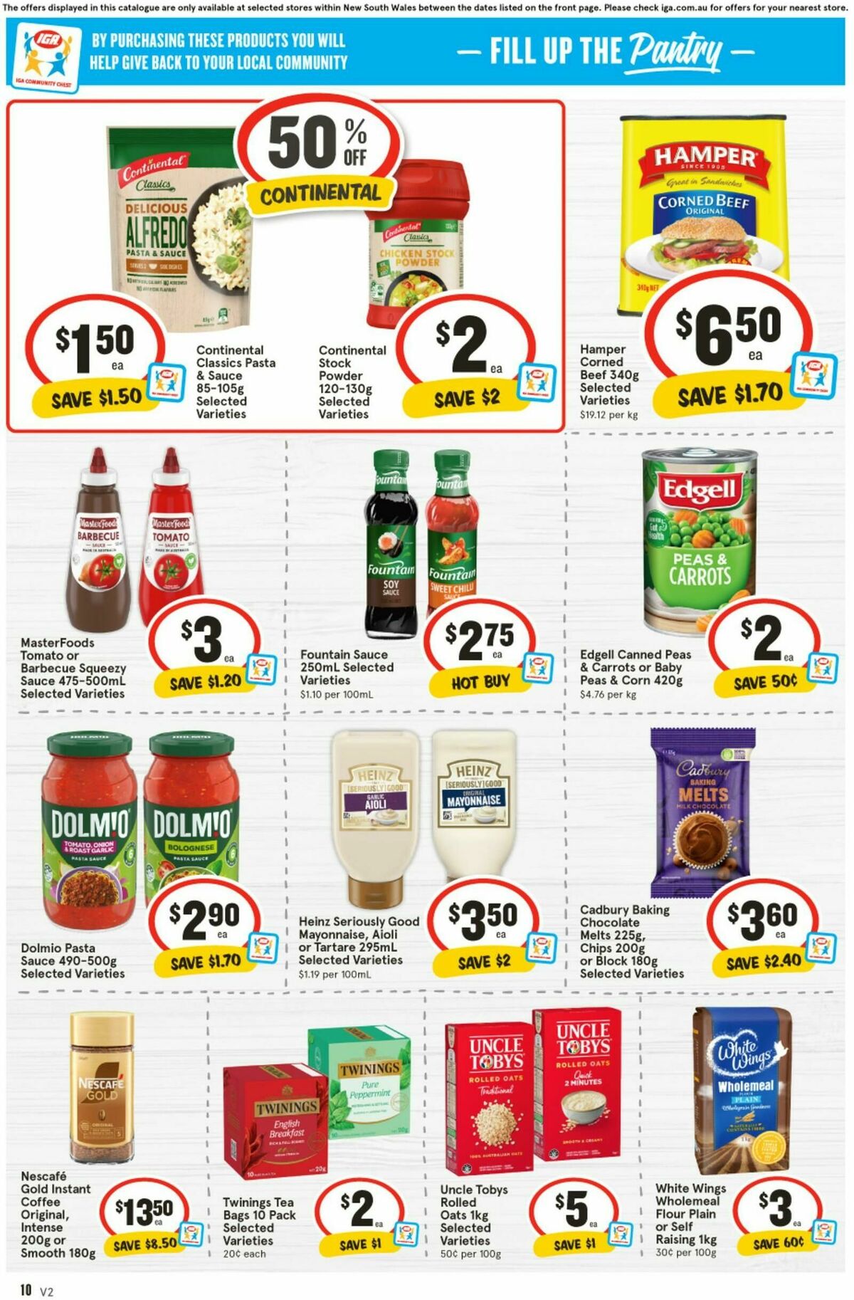 IGA Catalogues from 2 April