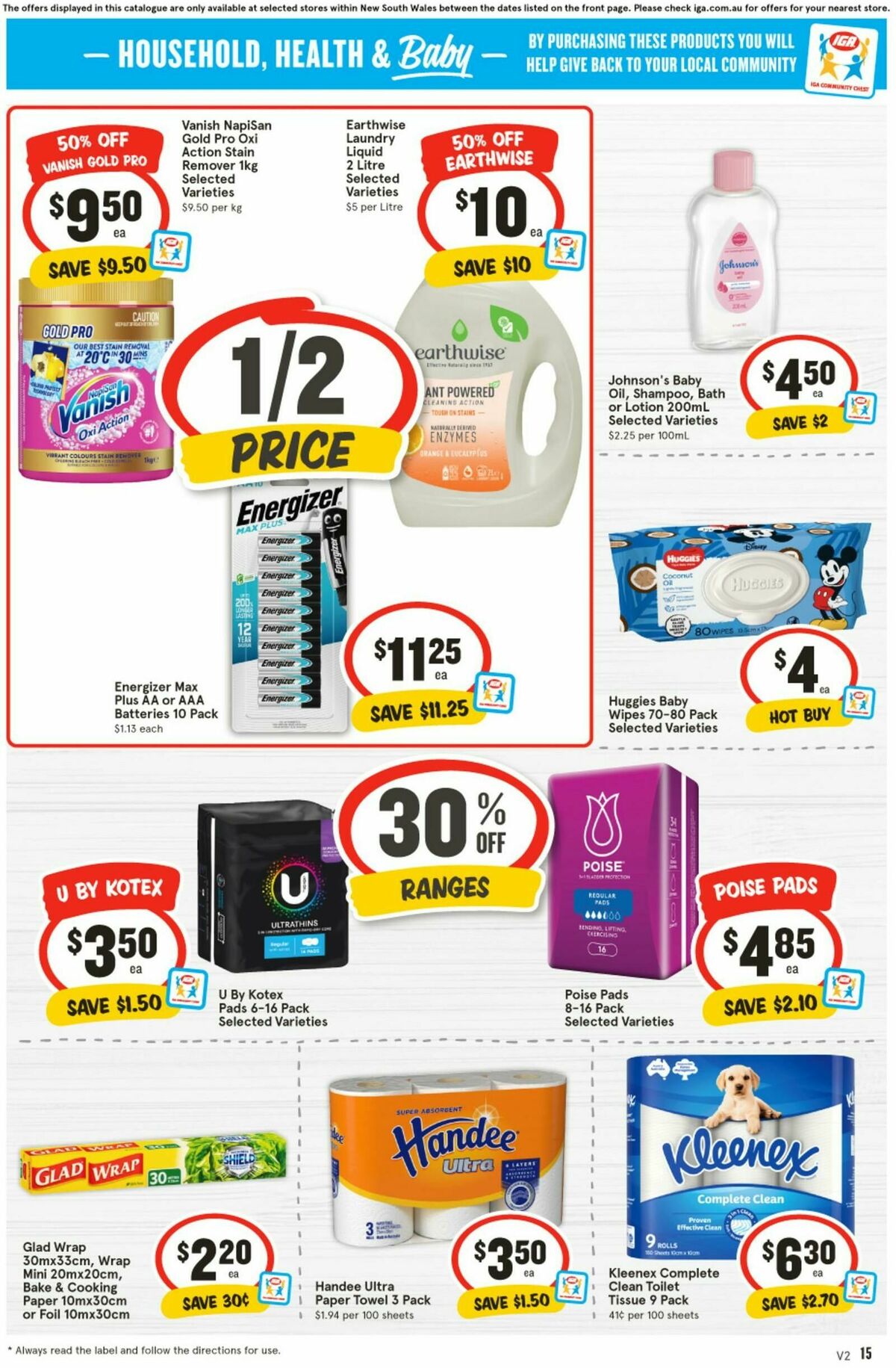 IGA Catalogues from 2 April
