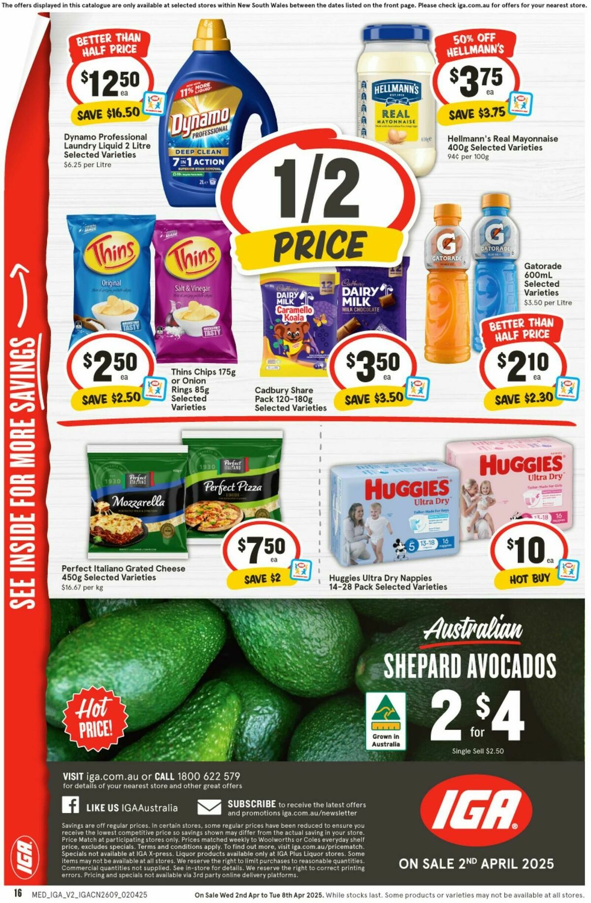 IGA Catalogues from 2 April