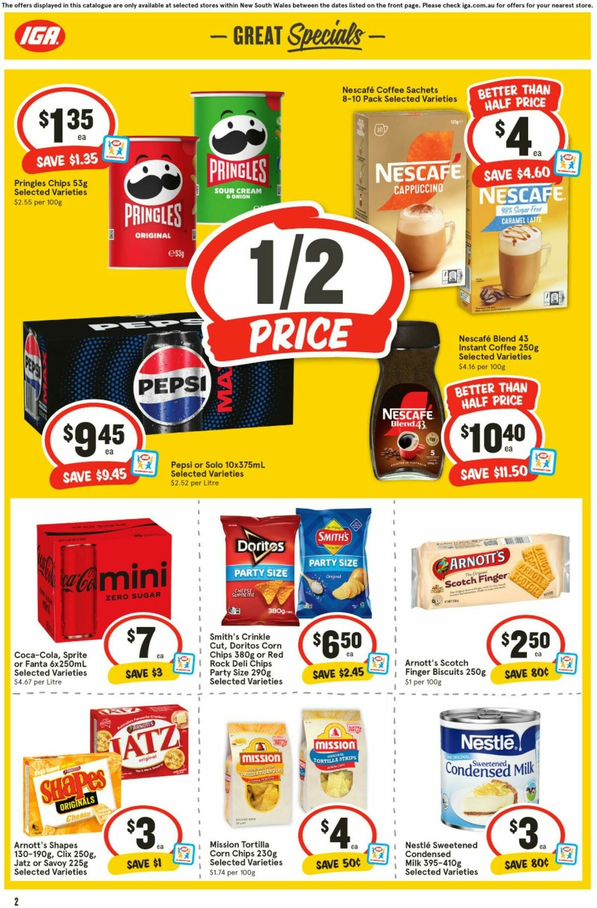 IGA Catalogues from 2 April