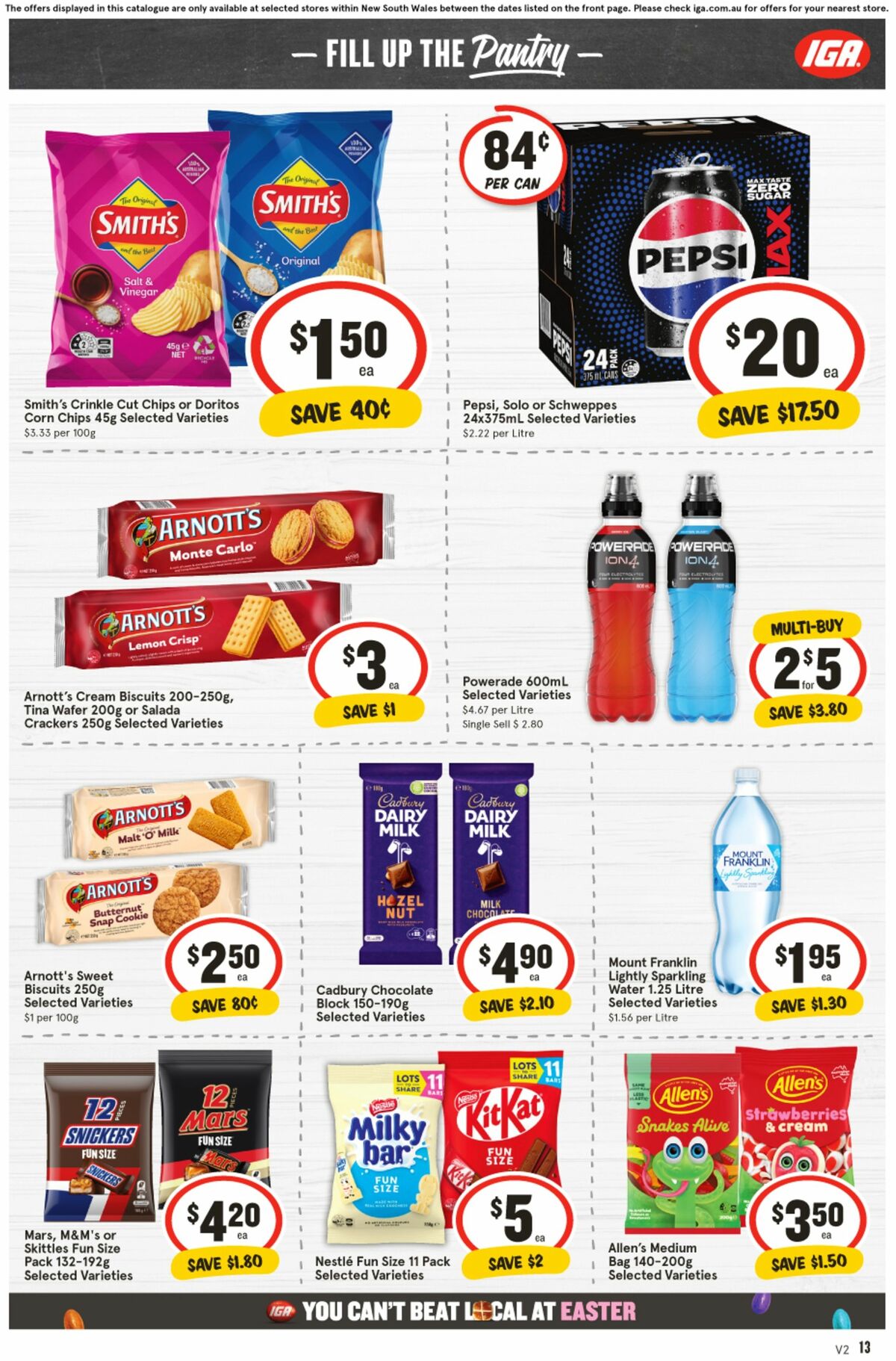 IGA Catalogues from 9 April