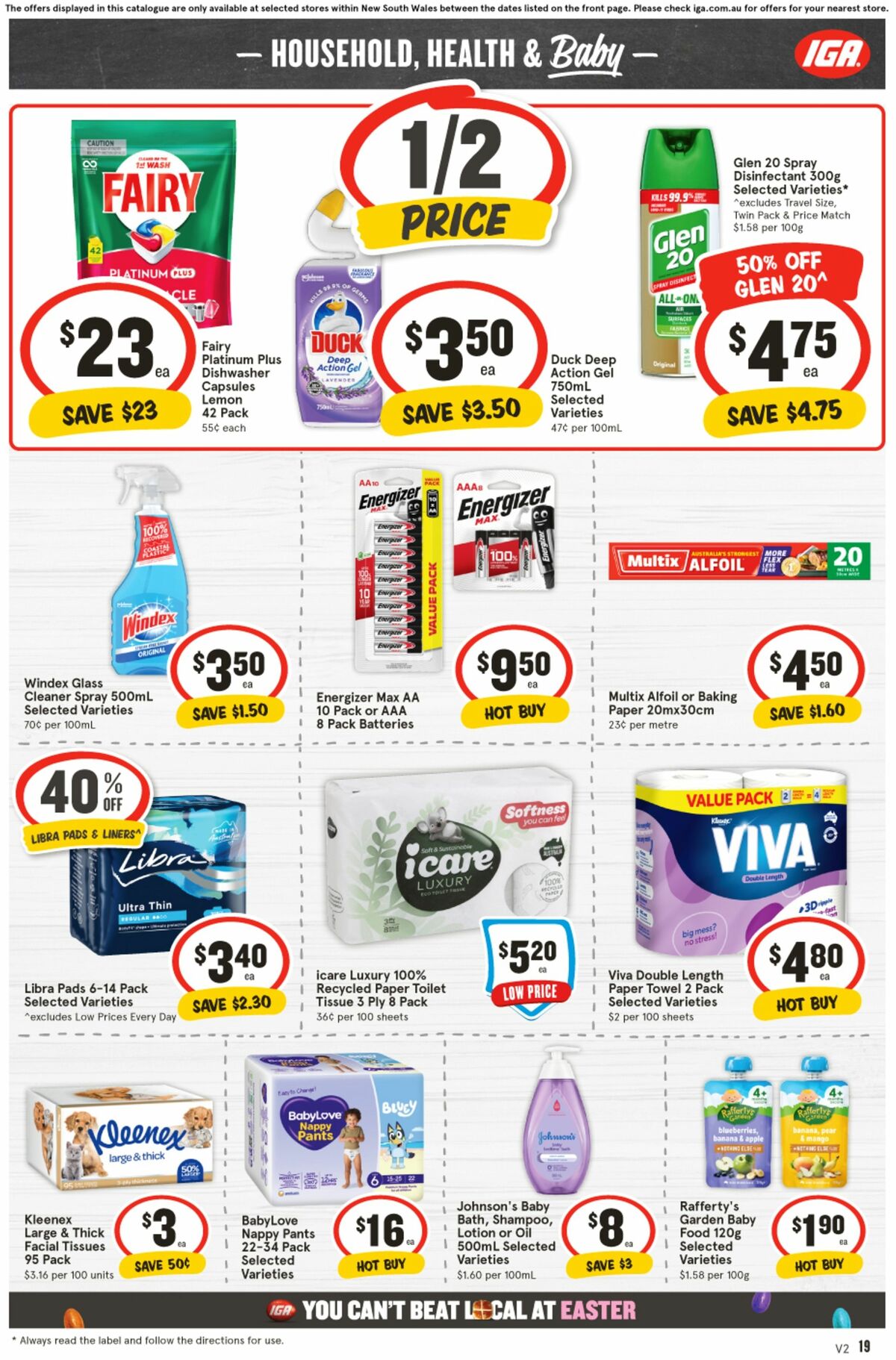 IGA Catalogues from 9 April