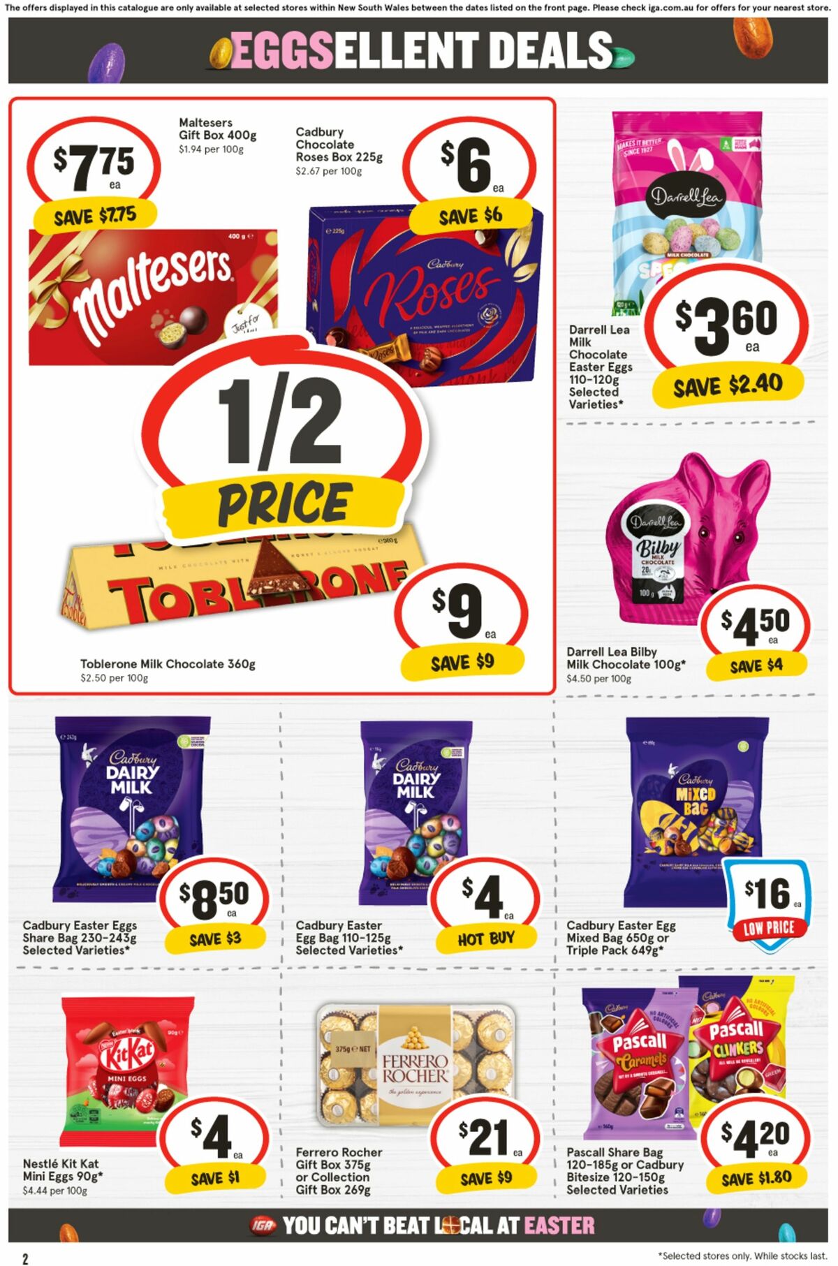 IGA Catalogues from 9 April