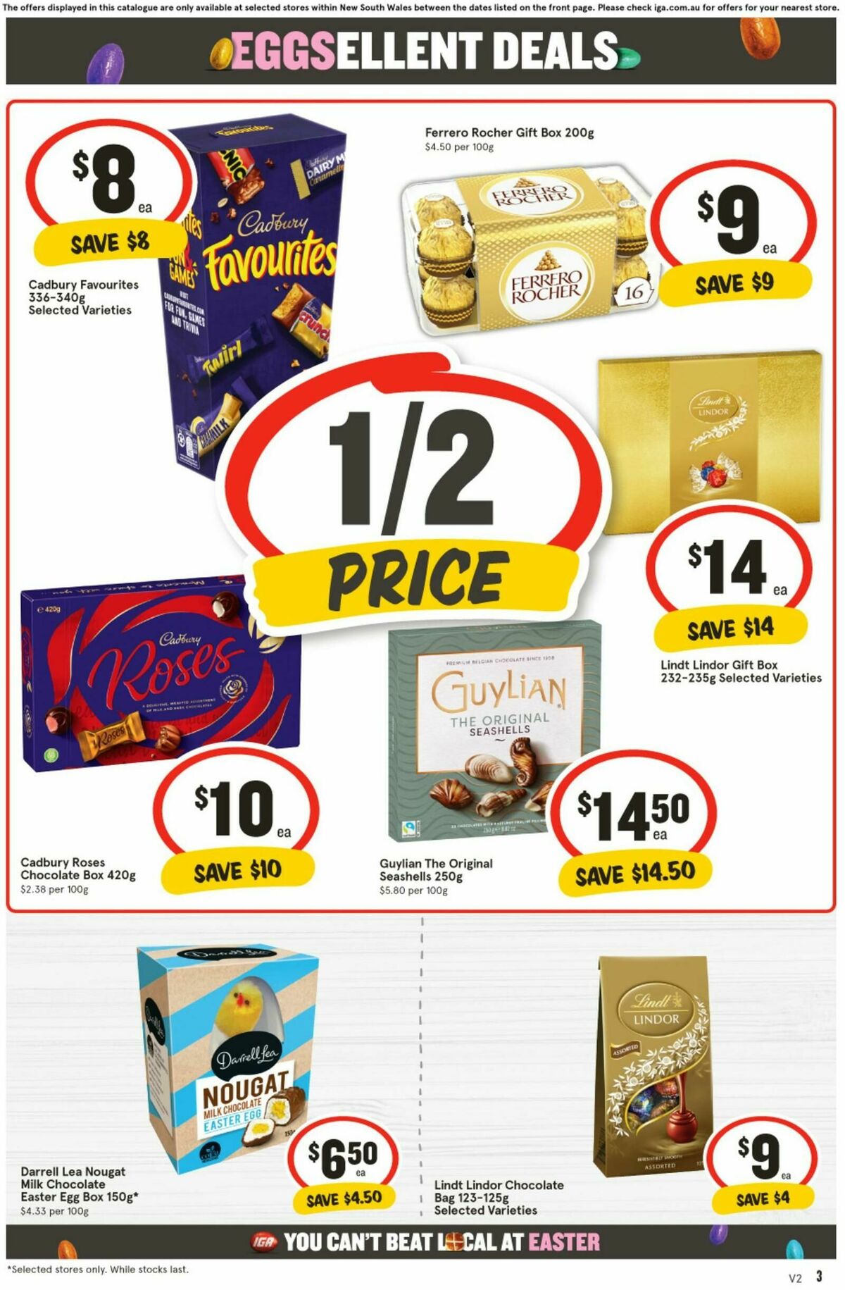 IGA Catalogues from 16 April