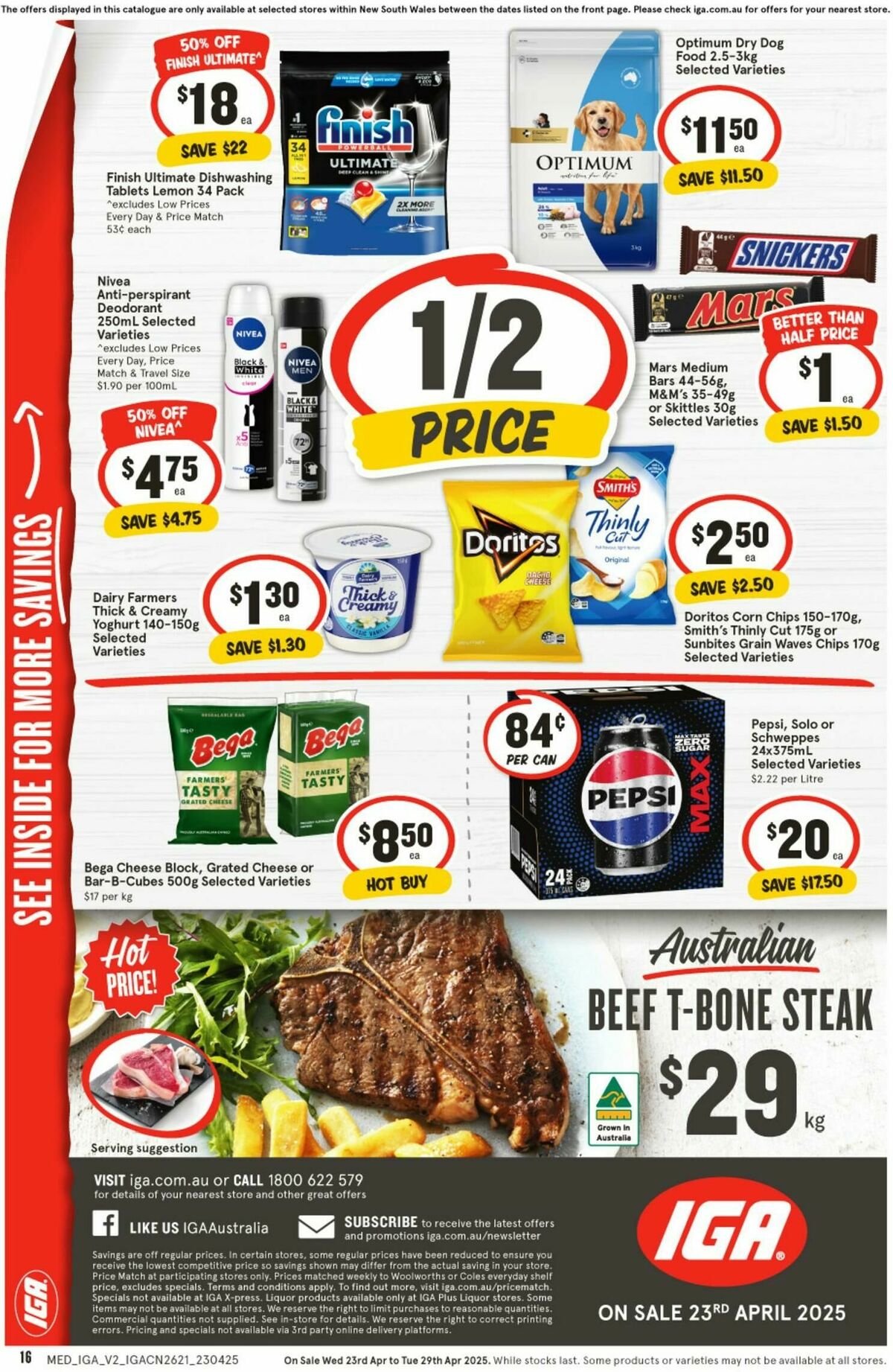 IGA Catalogues from 23 April
