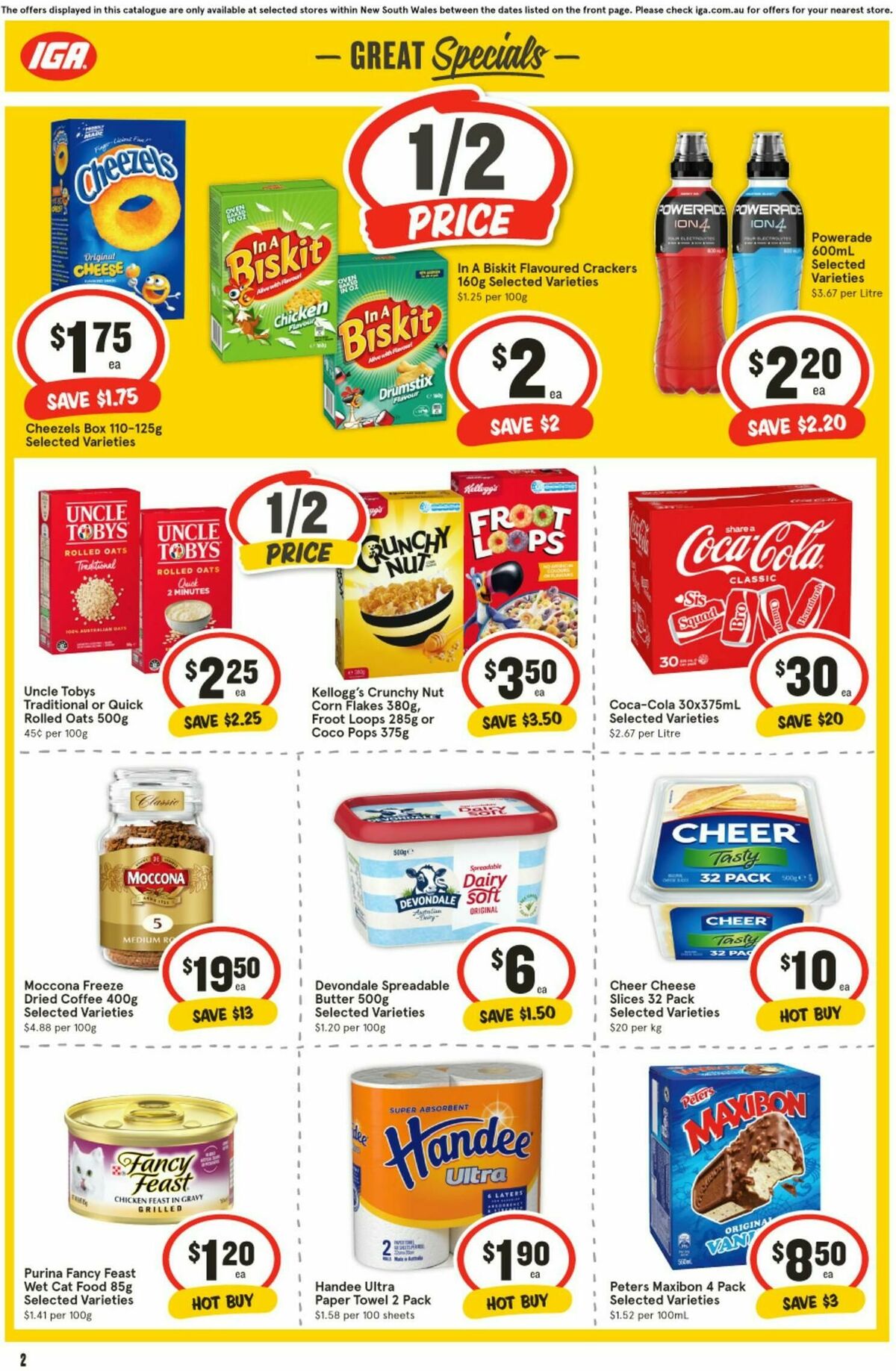 IGA Catalogues from 23 April
