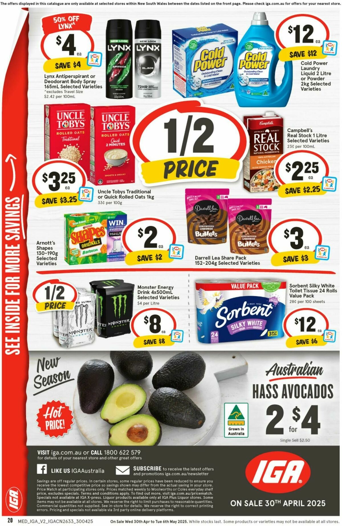 IGA Catalogues from 30 April