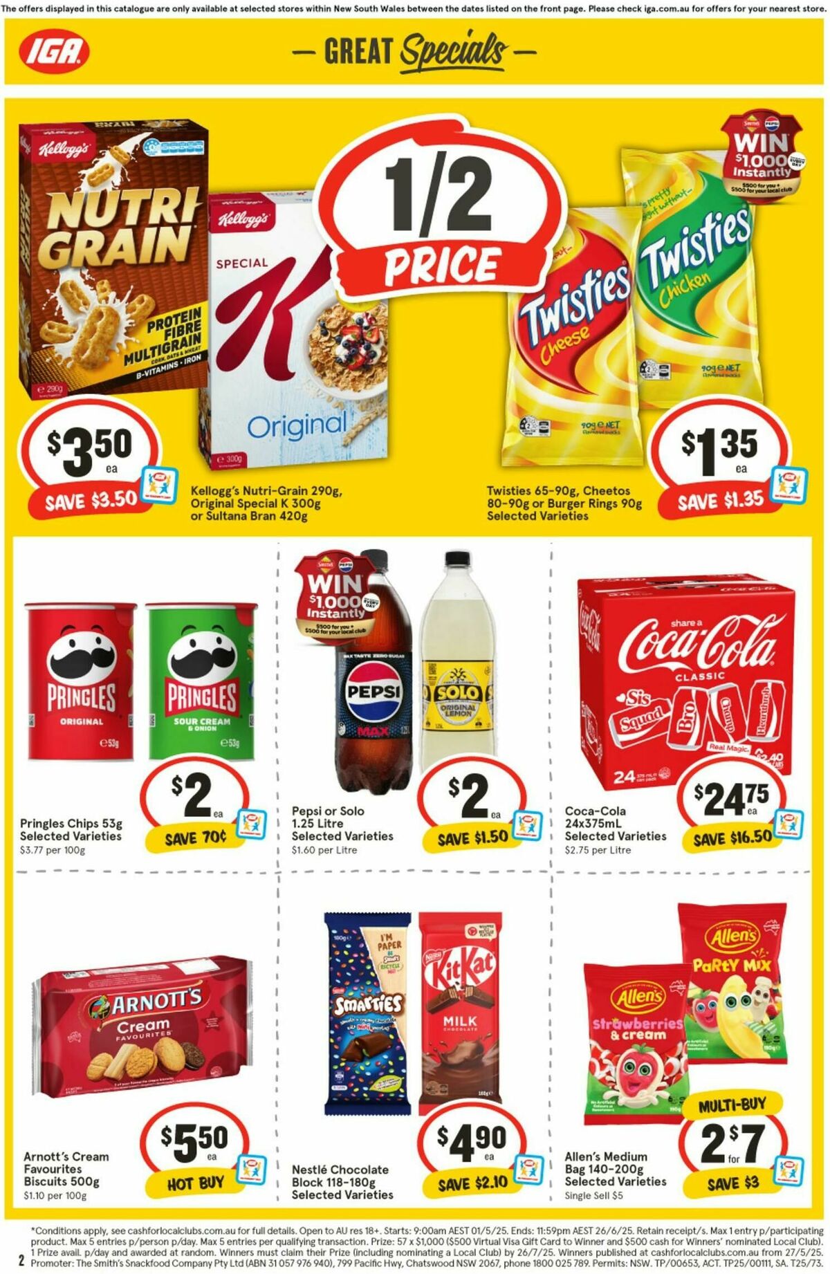 IGA Catalogues from 30 April