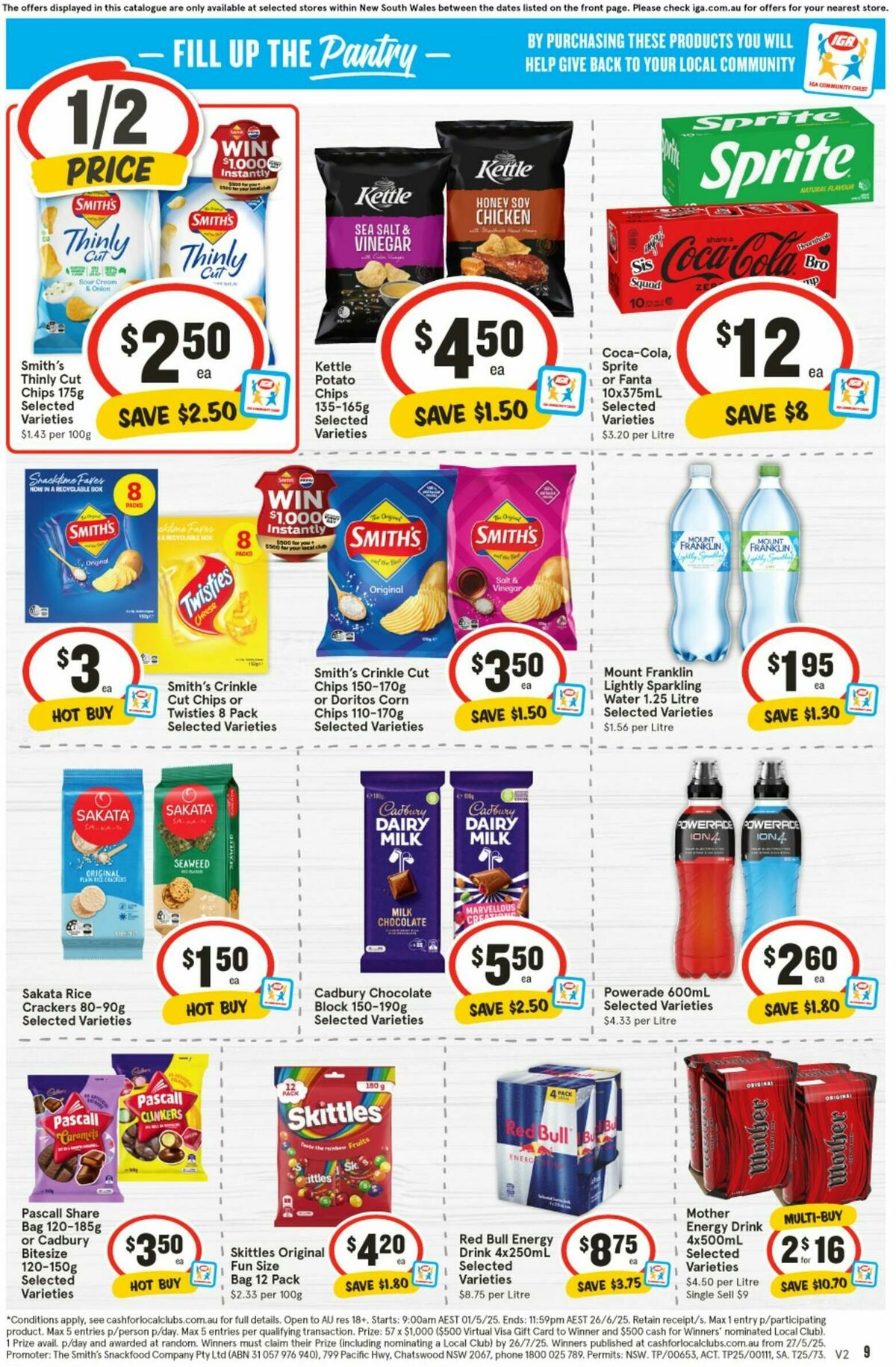 IGA Catalogues from 7 May