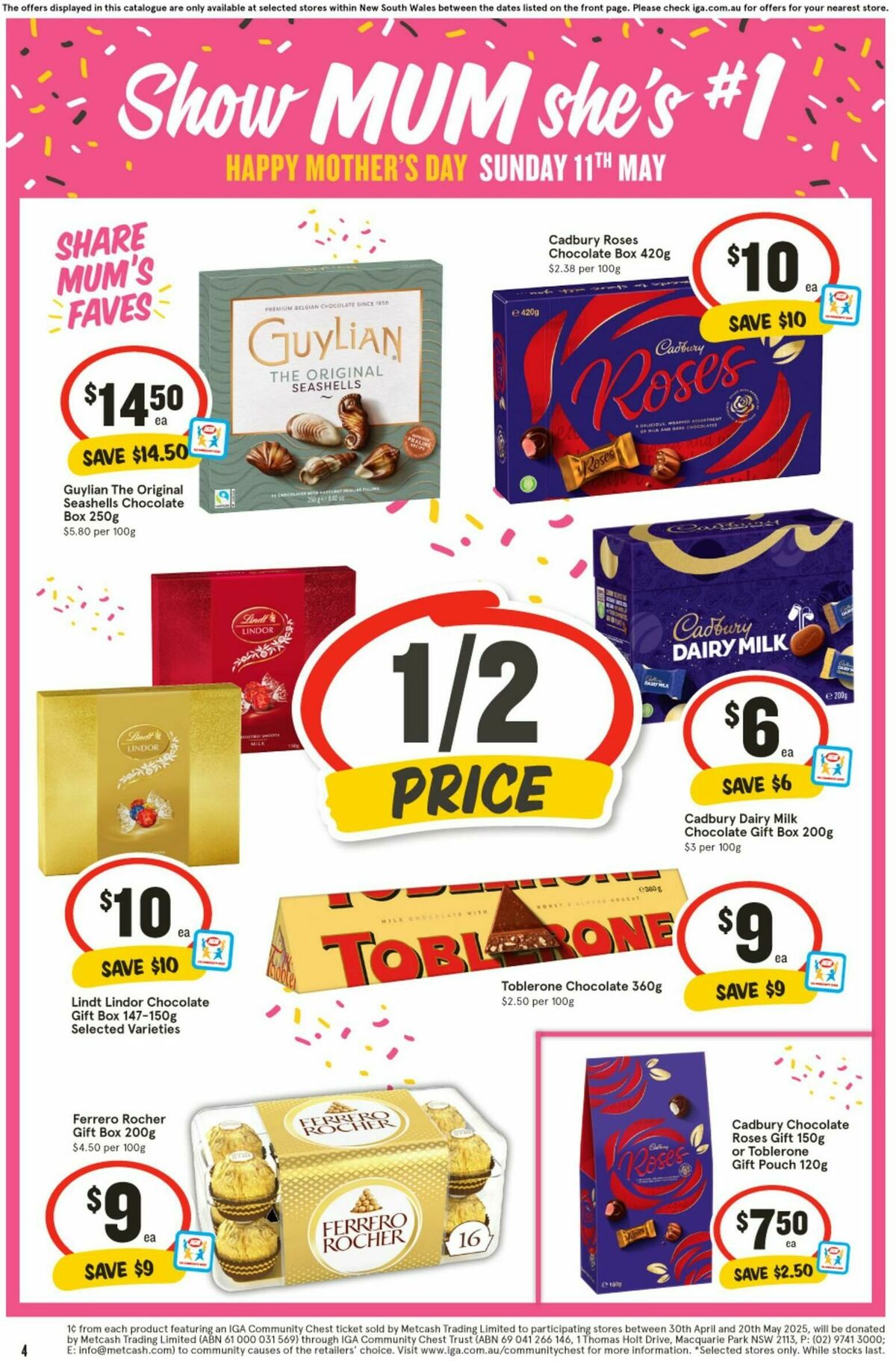 IGA Catalogues from 7 May