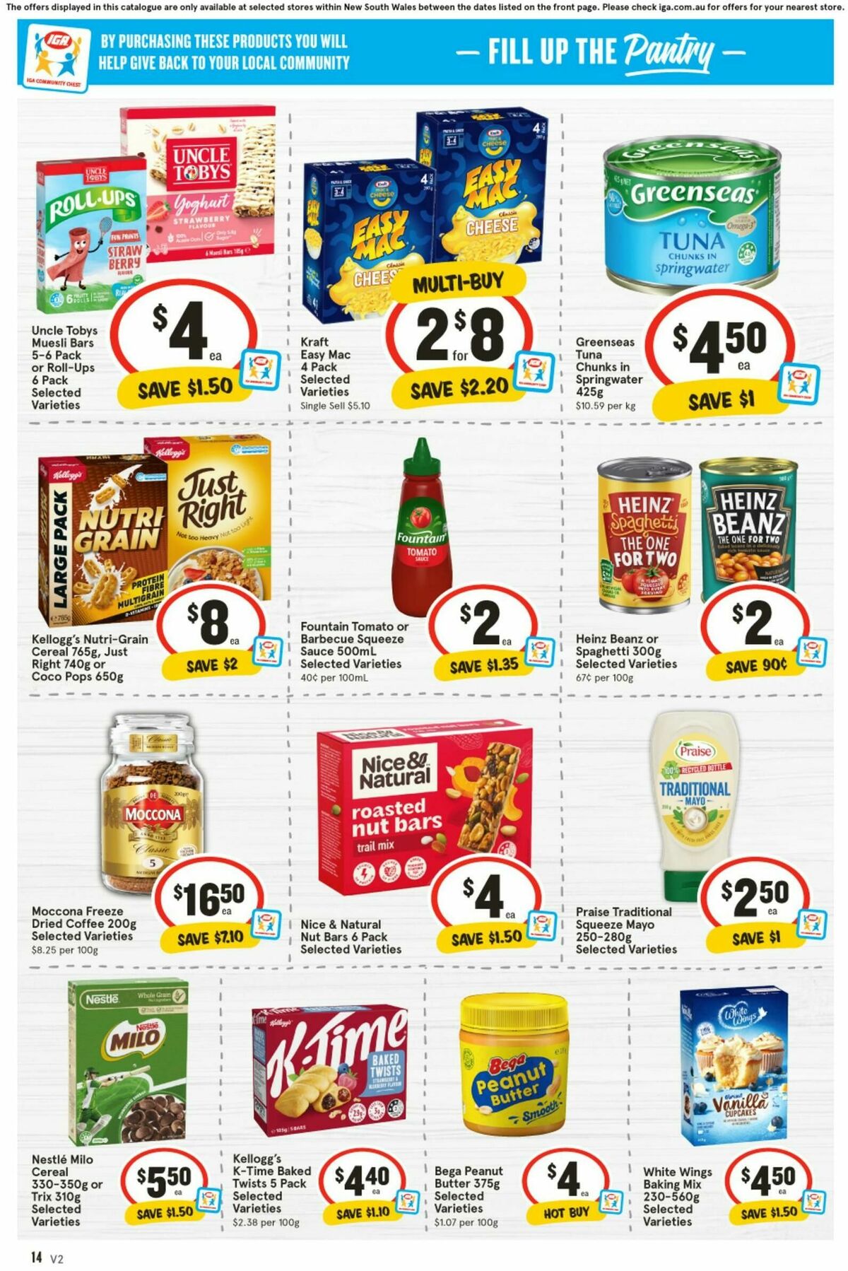 IGA Catalogues from 14 May