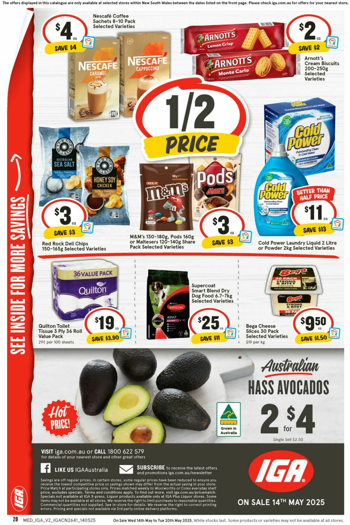IGA Catalogues from 14 May