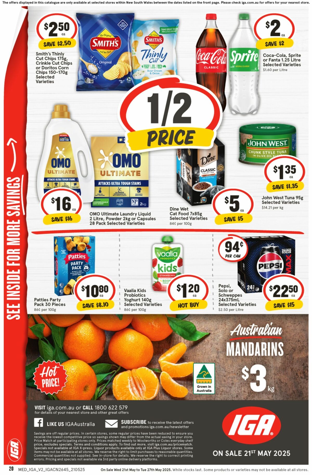 IGA Catalogues from 21 May