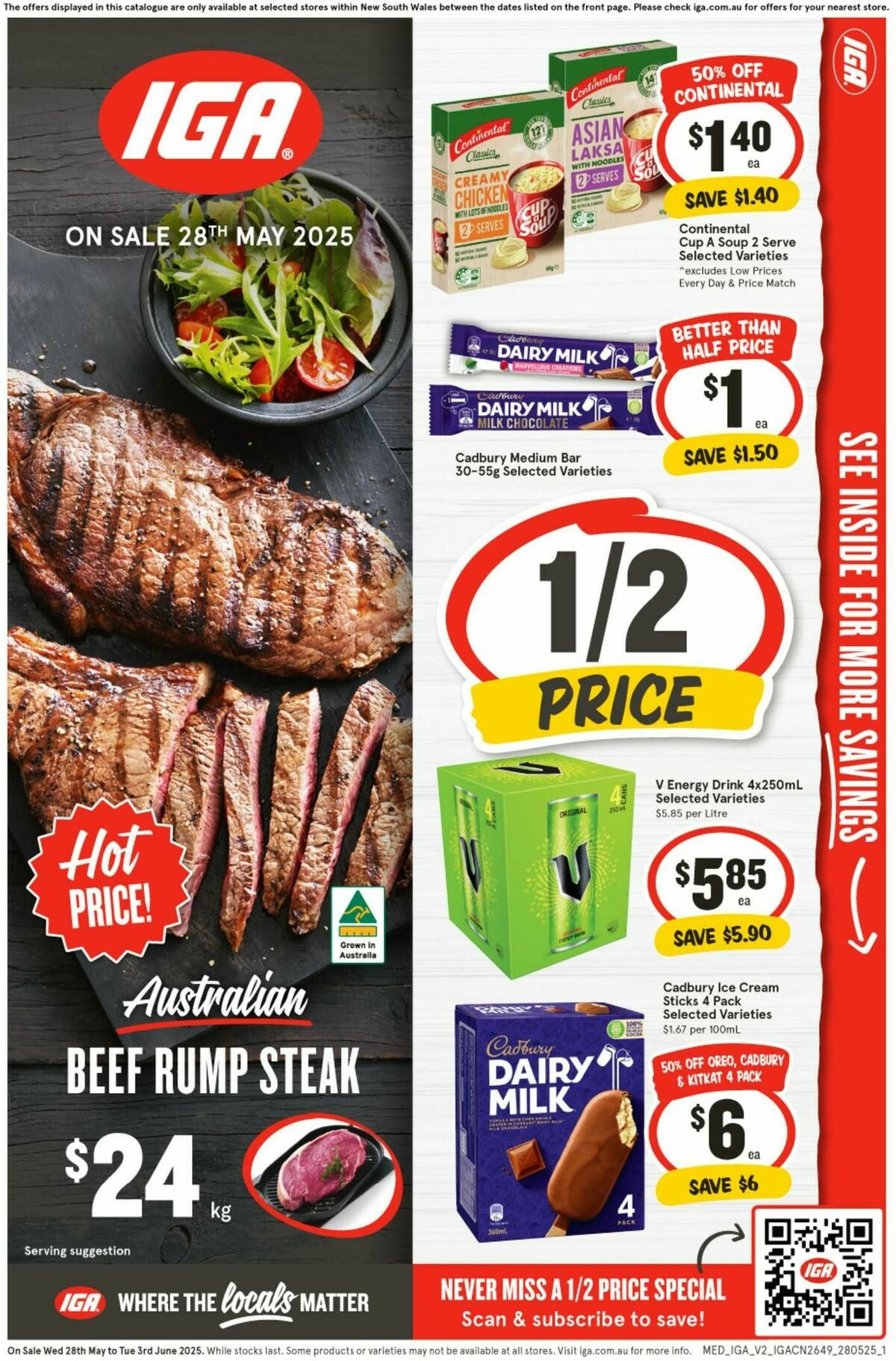 IGA Catalogues from 28 May
