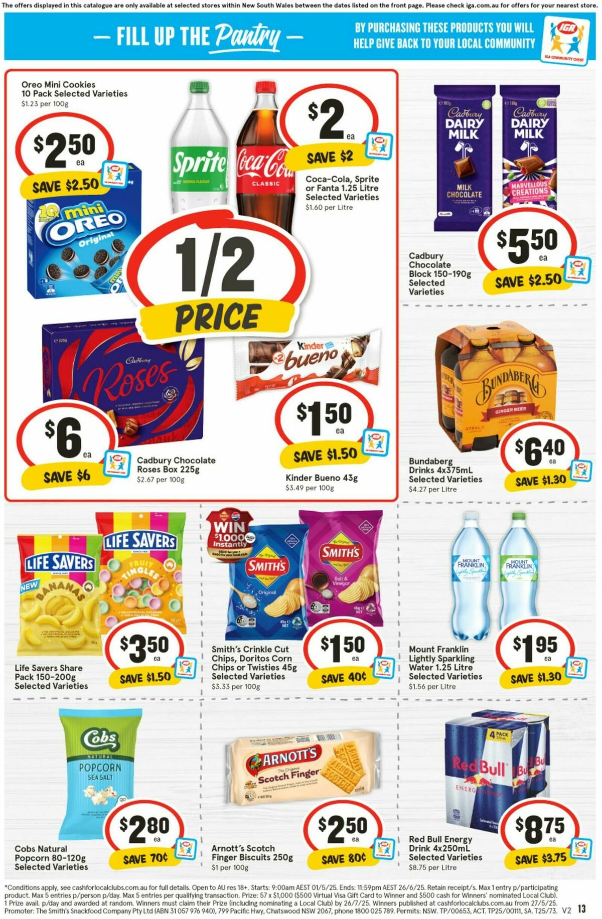 IGA Catalogues from 4 June