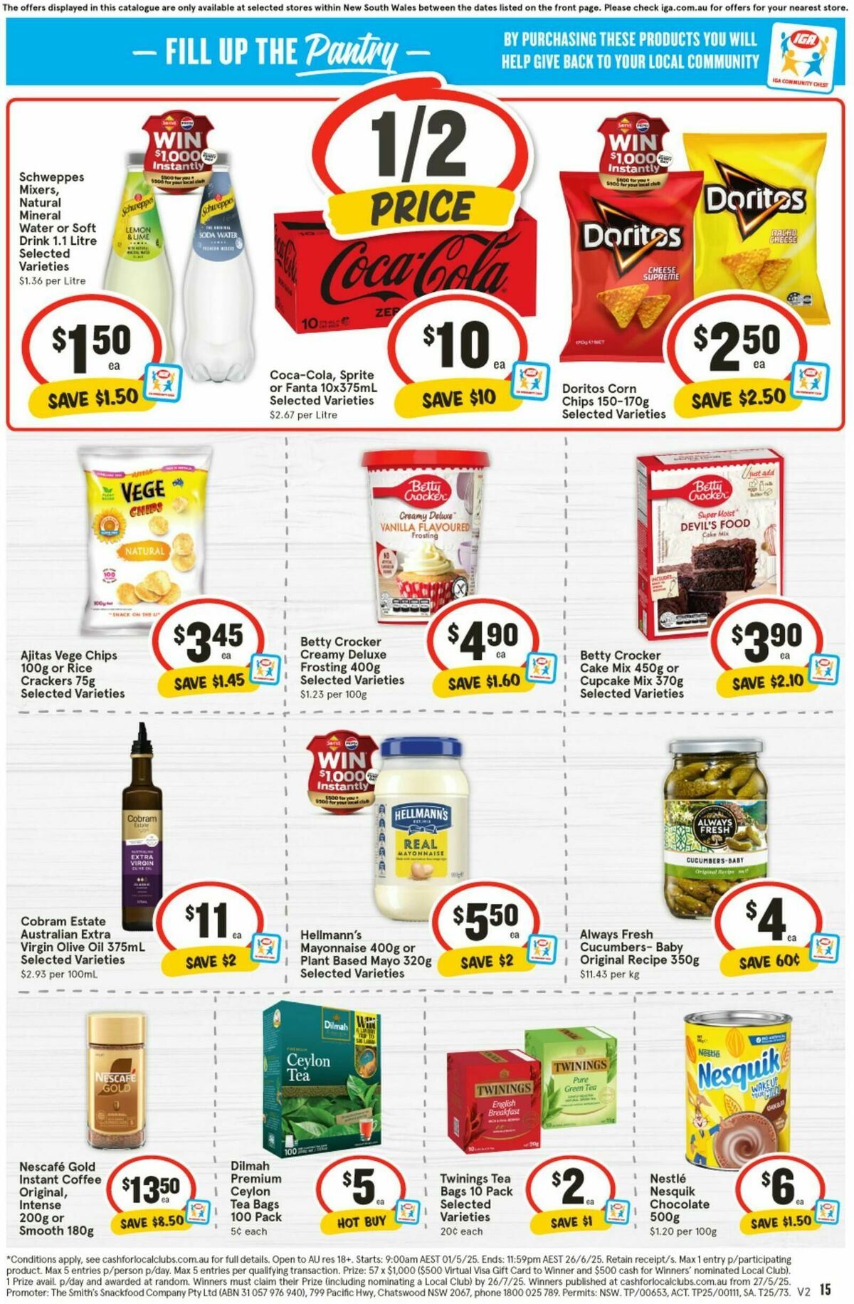 IGA Catalogues from 4 June