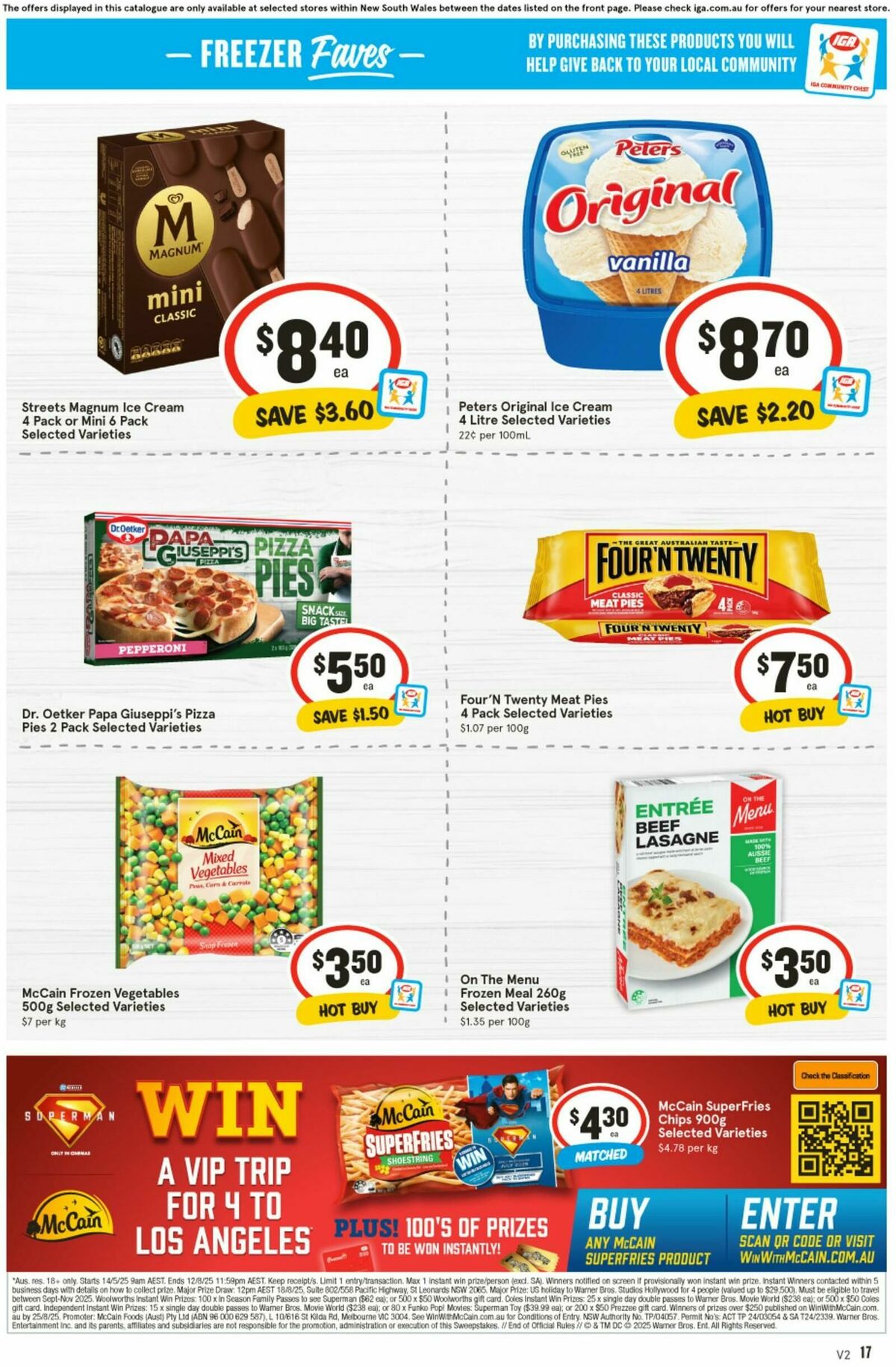 IGA Catalogues from 4 June