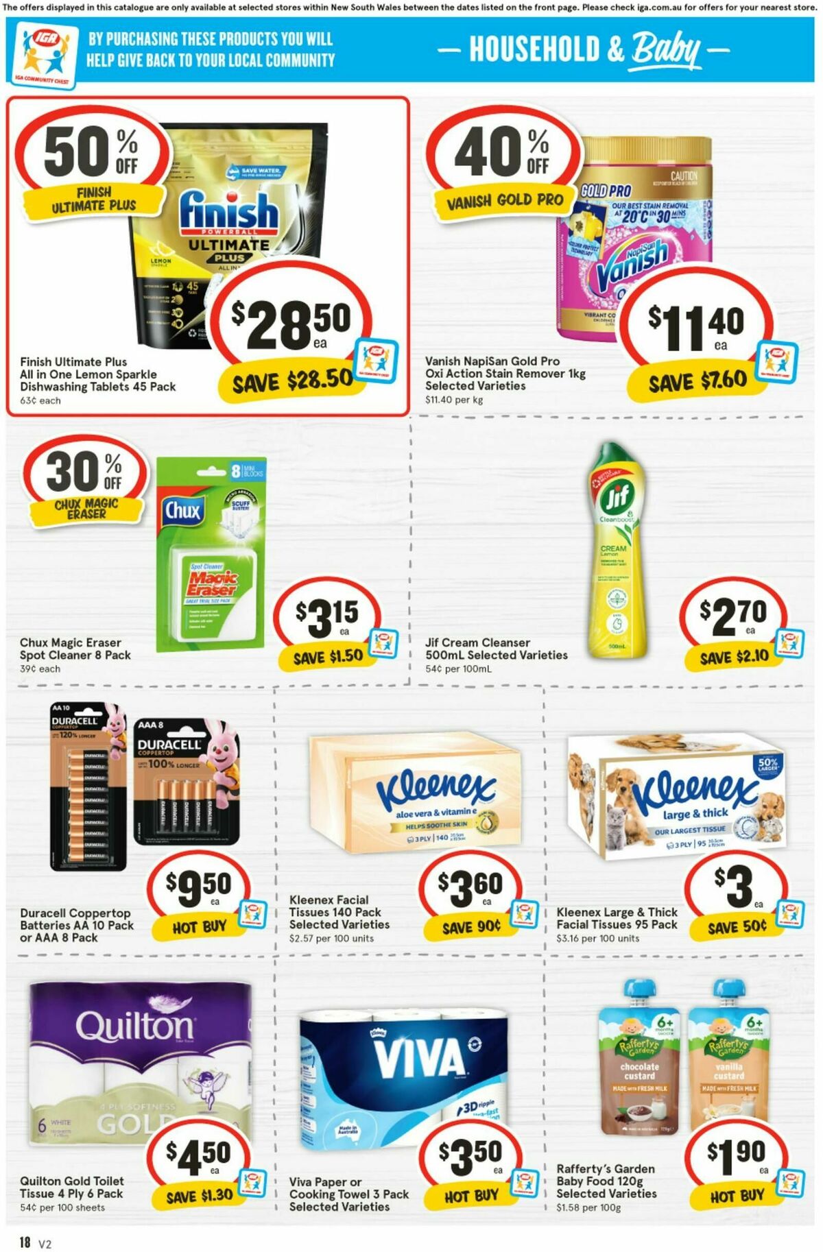 IGA Catalogues from 4 June