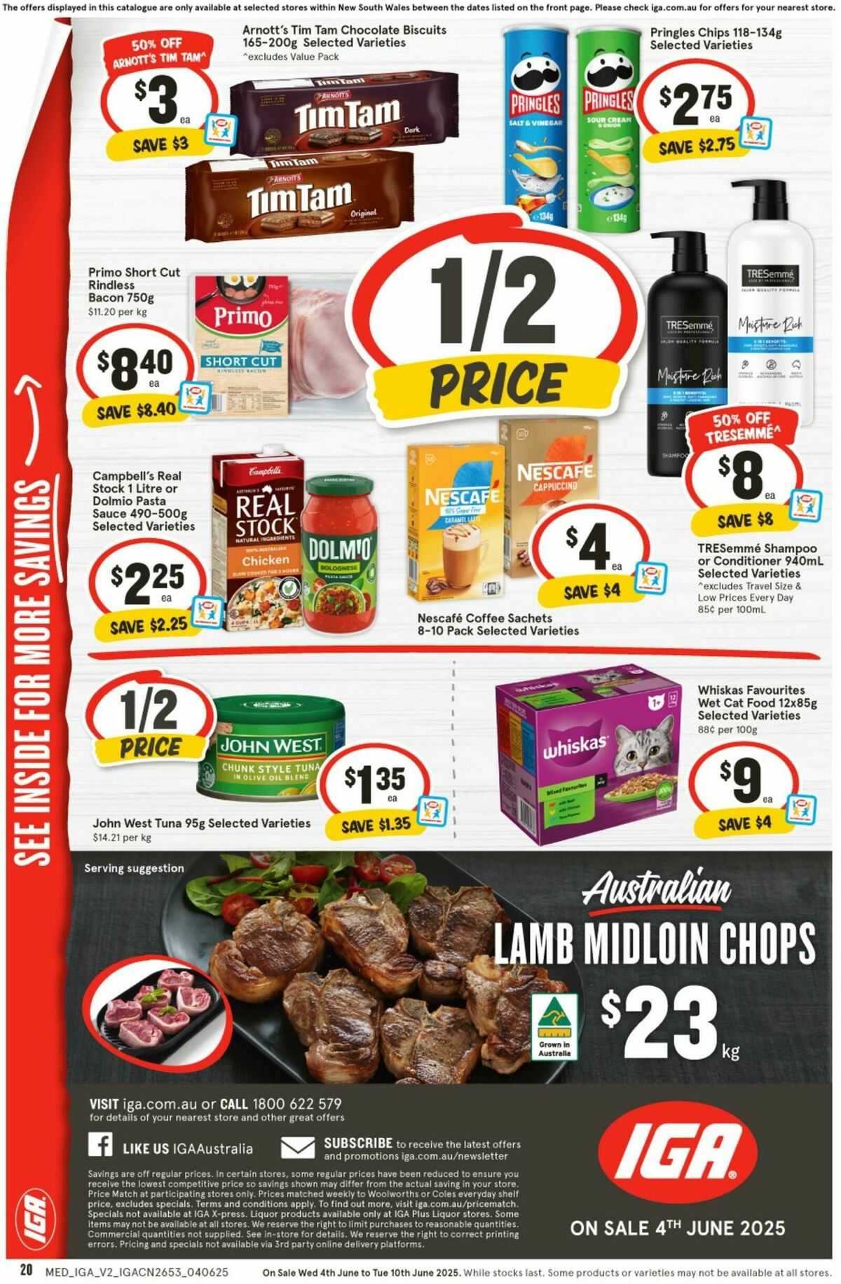 IGA Catalogues from 4 June