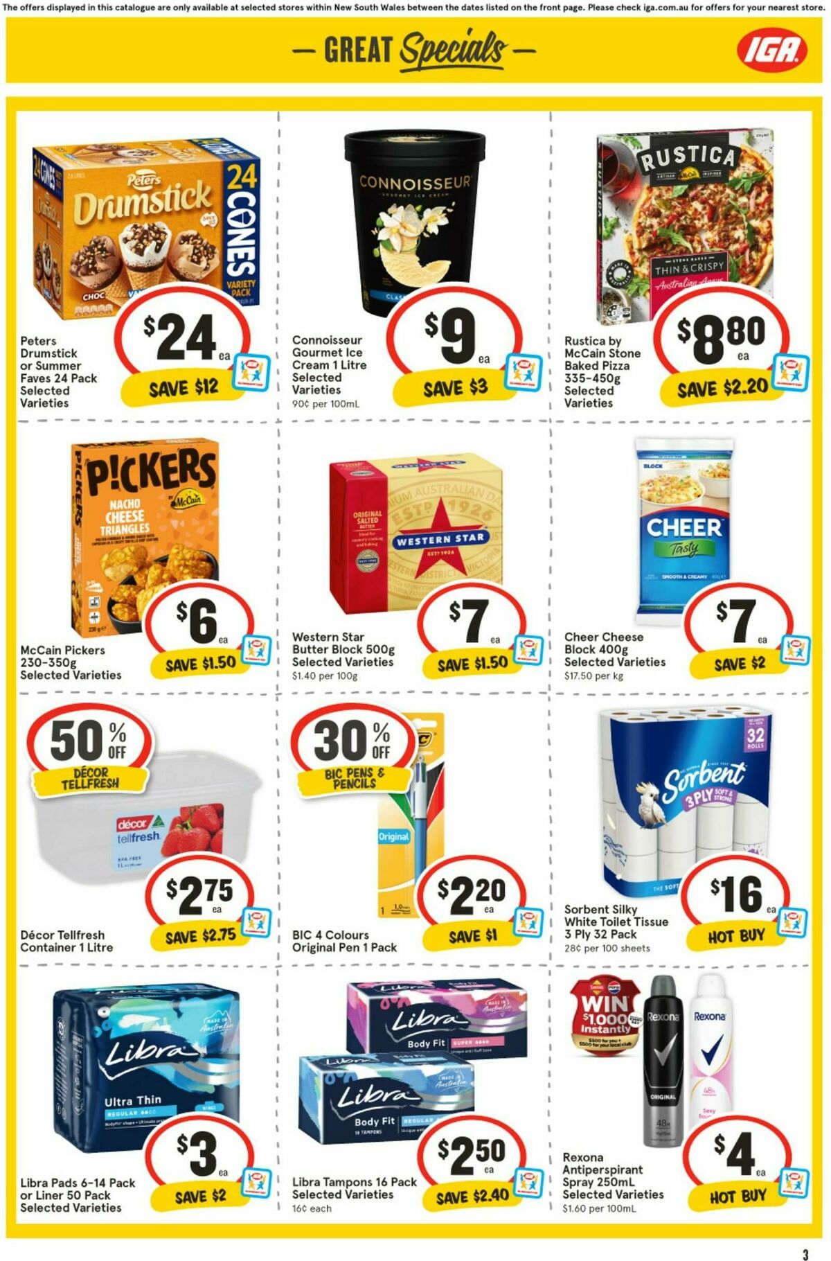 IGA Catalogues from 4 June