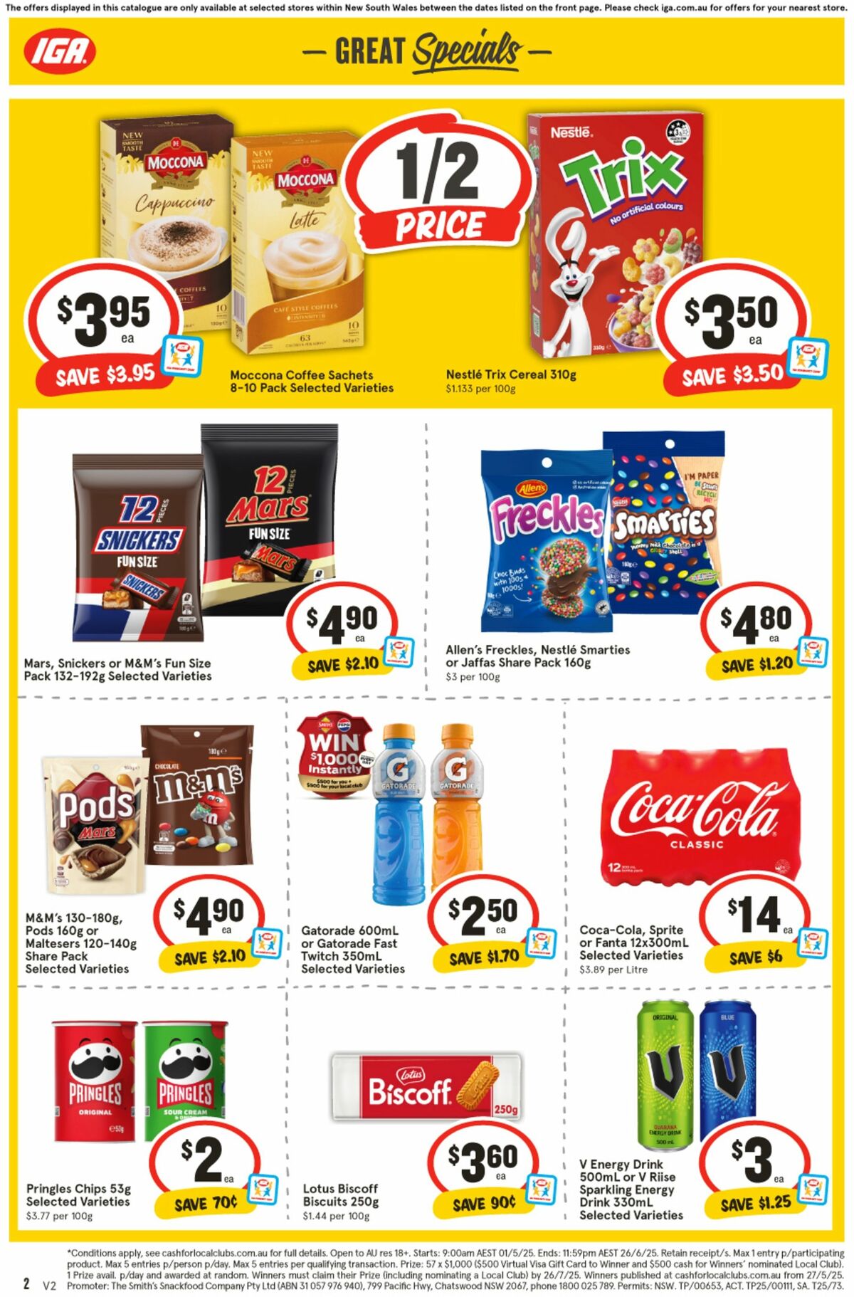 IGA Catalogues from 11 June