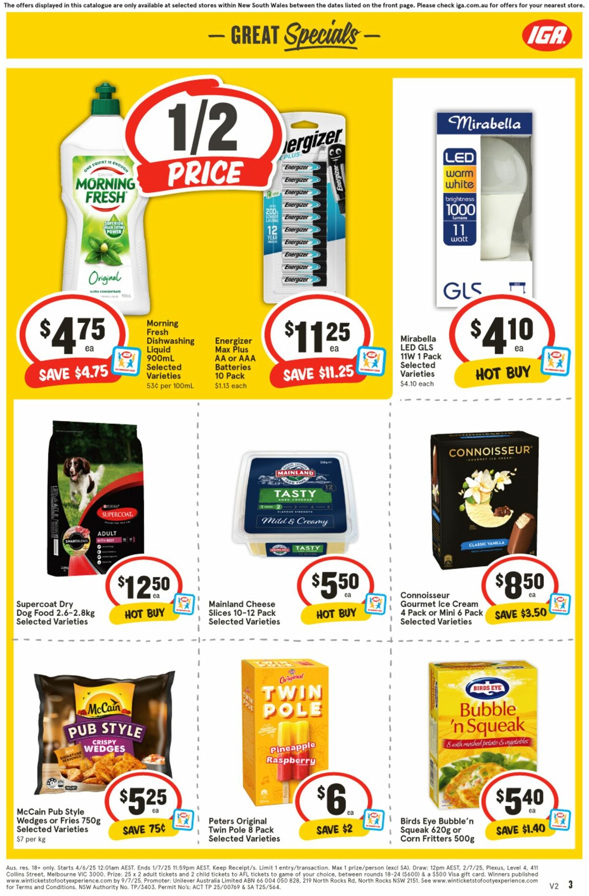 IGA Catalogues from 11 June