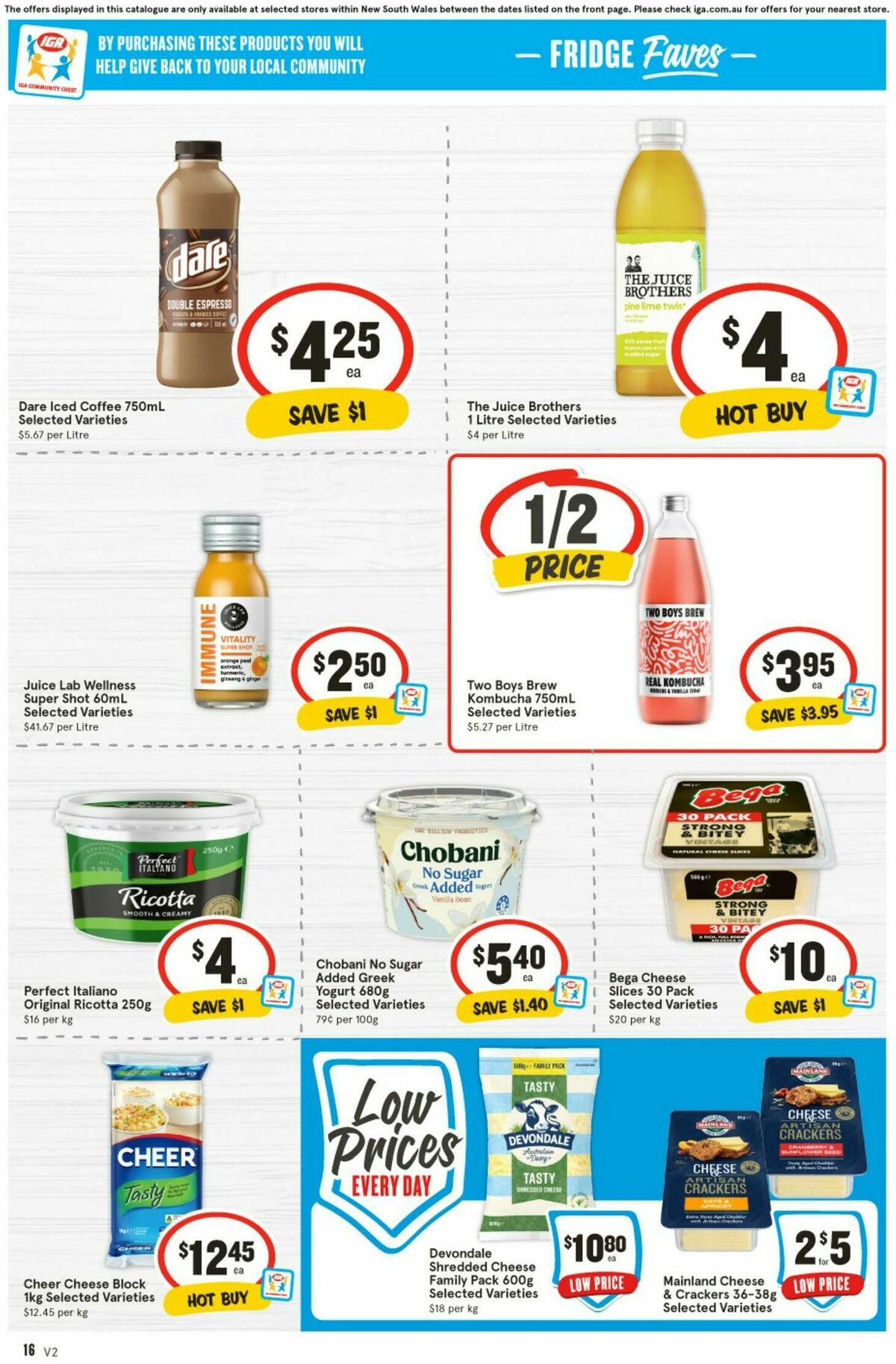 IGA Catalogues from 18 June