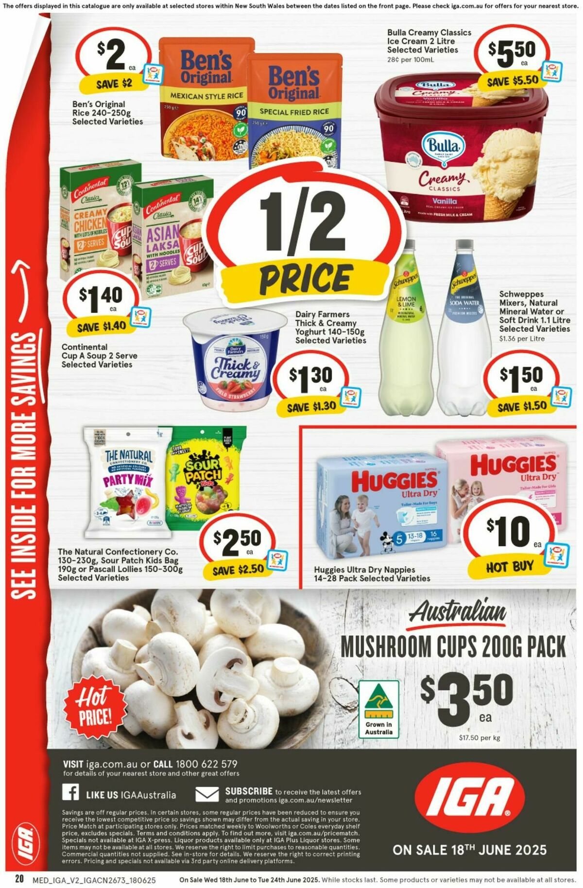 IGA Catalogues from 18 June