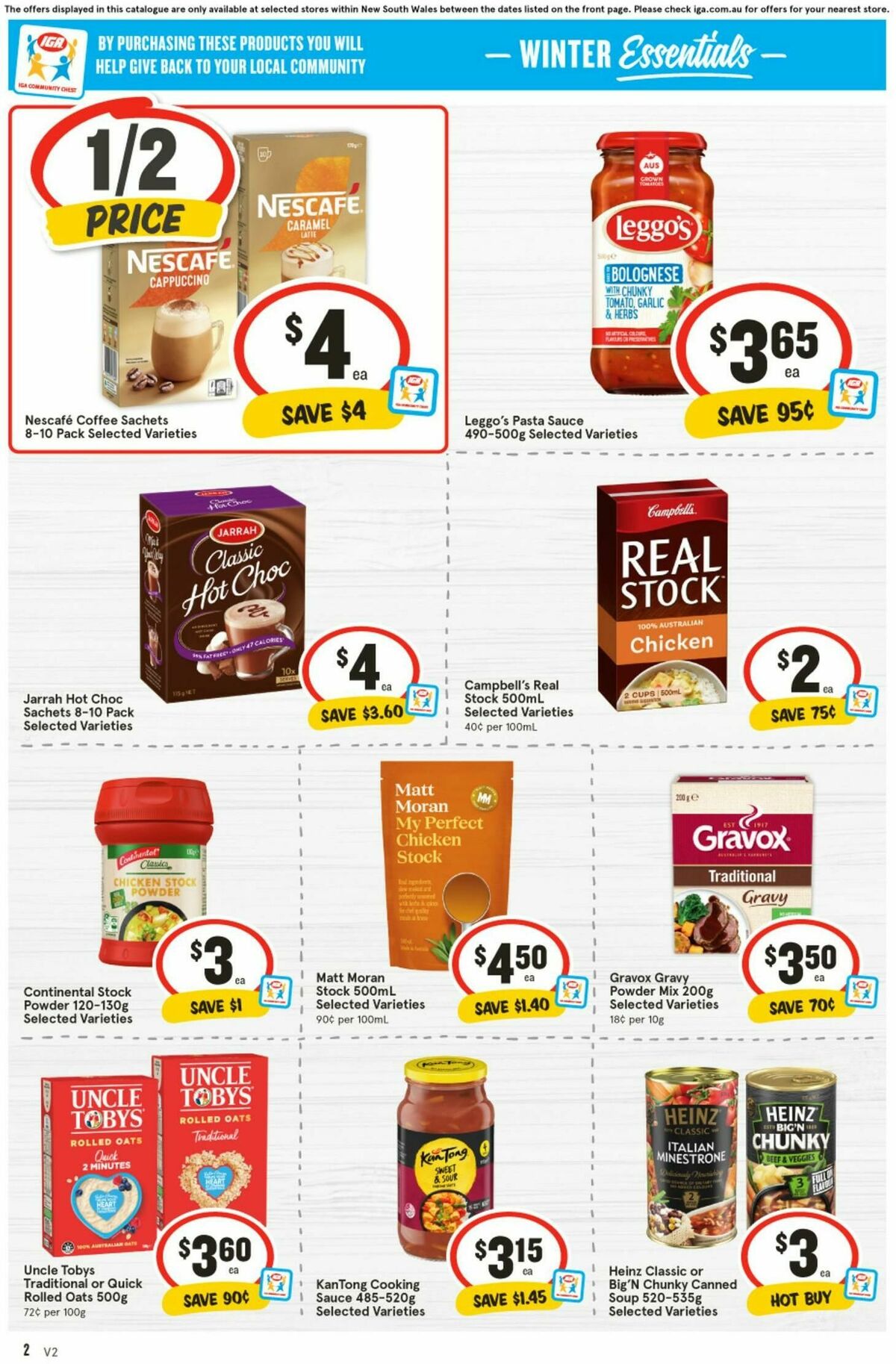 IGA Catalogues from 18 June